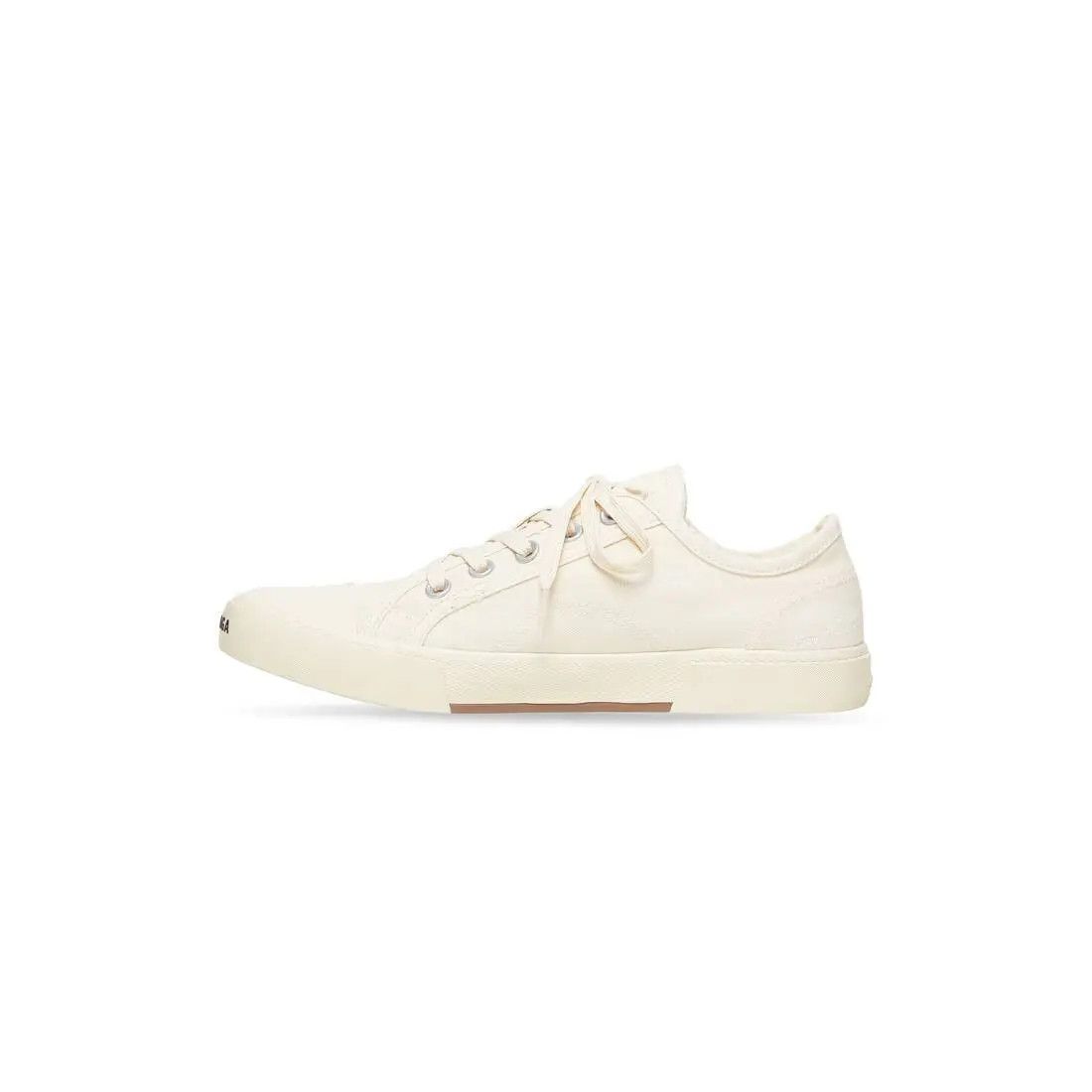 Balenciaga o1s1rm0525 Paris Low Top Sneakers in Cream Size US 6 / IT 36 - 4 Thumbnail