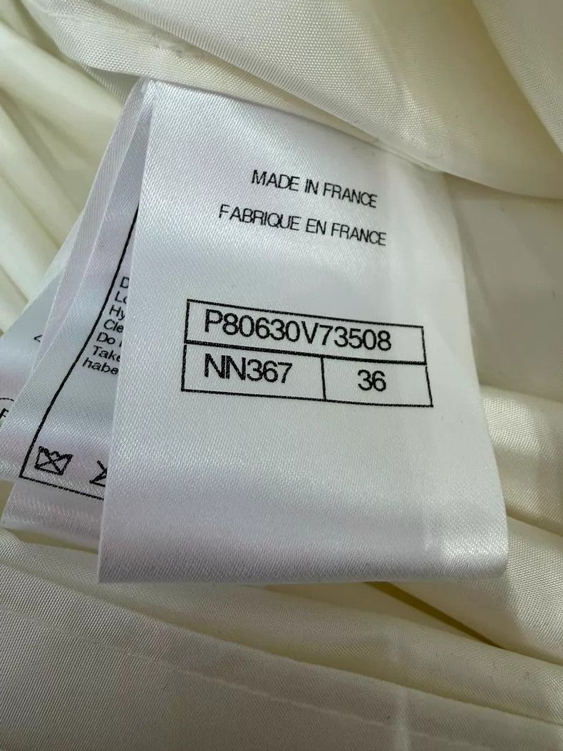 Chanel Chanel Early Spring Vacation Series White Long Skirt Size 24" / US 00 / IT 34 - 5 Thumbnail