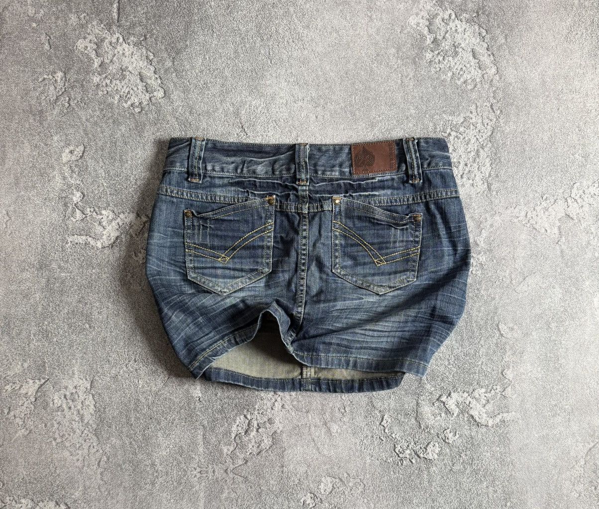 Japanese Brand Y2K avantgarde denim mini skirt hysteric glamour japanese Size 27" / US 4 / IT 40 - 1 Thumbnail