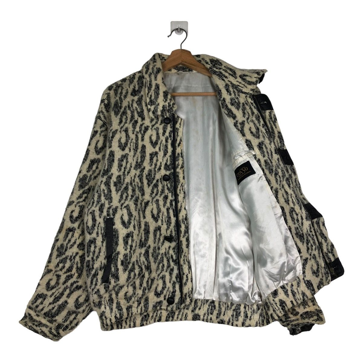 Issey Miyake 🔥VINTAGE BOMBER JACKET COSSO JAPAN NATIVE DESIGN Size US M / EU 48-50 / 2 - 11 Thumbnail