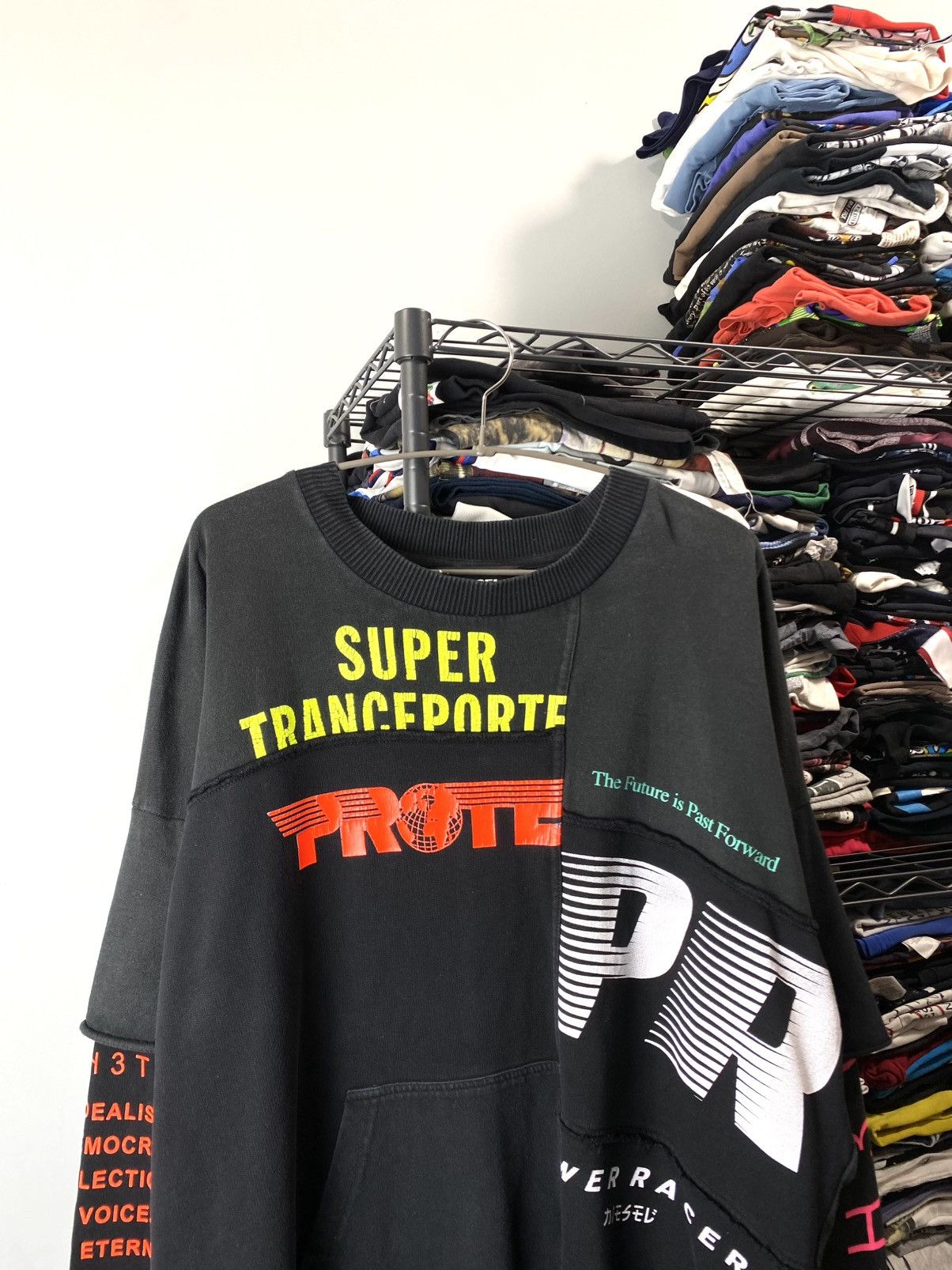 Diesel Rare! Patchwork Diesel Archive Sweatshirt Size US XL / EU 56 / 4 - 4 Thumbnail