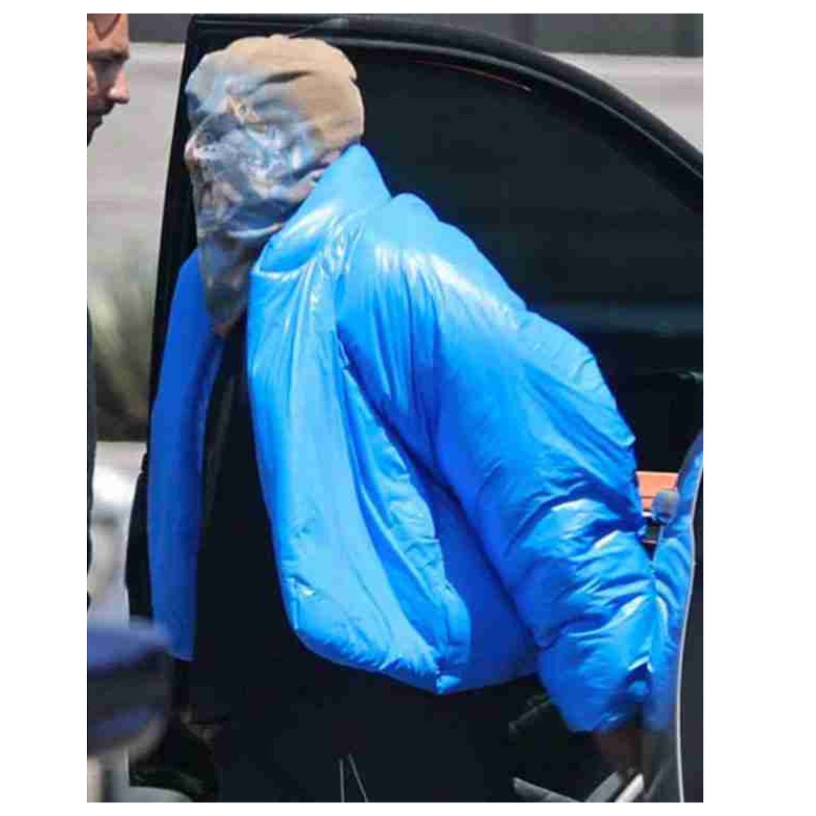 Gap YEEZY X GAP ROUND Cropped Jacket blue Puffer Kanye West (M) Size US M / EU 48-50 / 2 - 4 Thumbnail