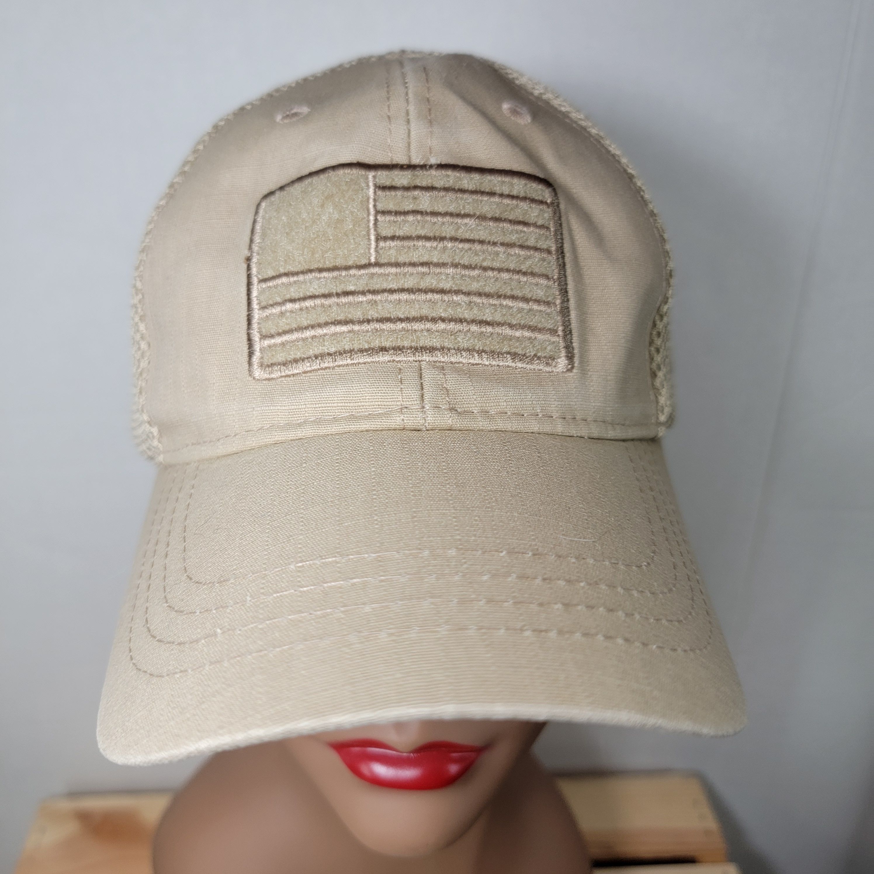 Other Highland Tactical Trucker Hat American Flag - Size OSFM Size ONE SIZE - 1 Thumbnail