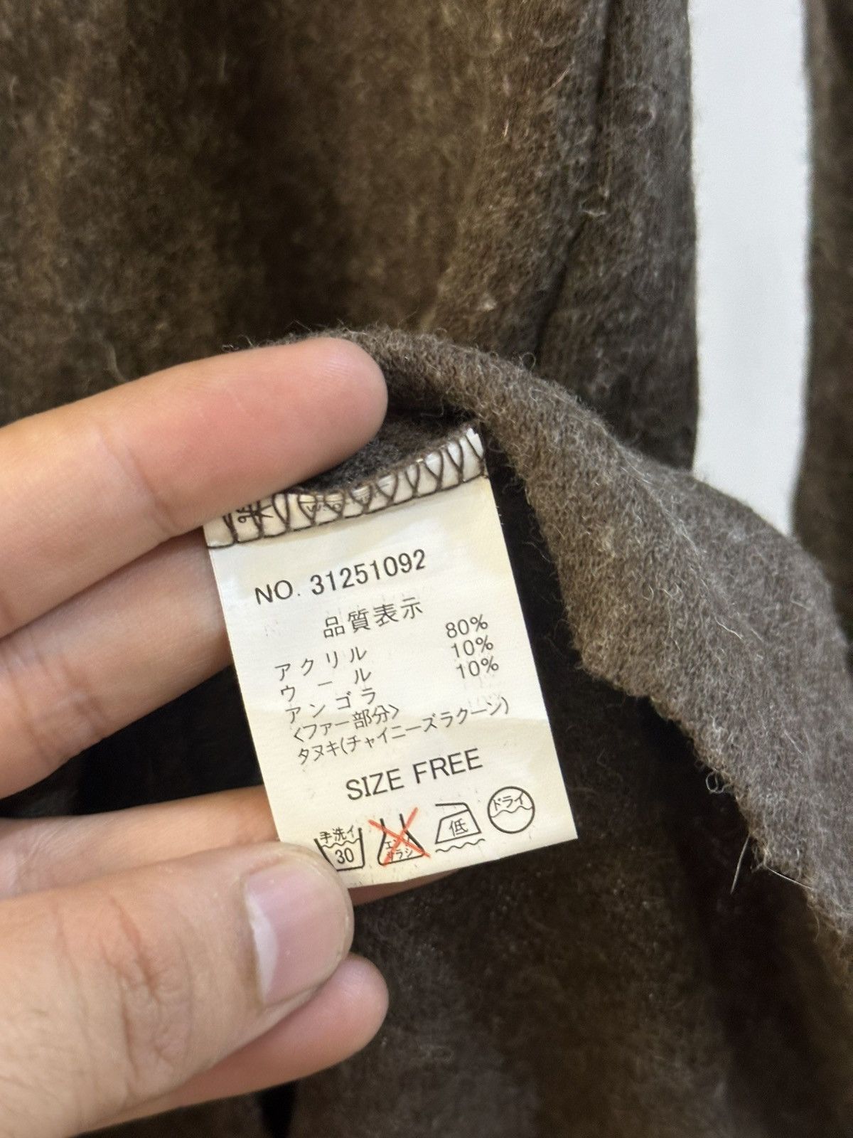14th Addiction G.O.A “Life Nature Respect” Tussah Fur Knit Sweater Size US M / EU 48-50 / 2 - 10 Thumbnail