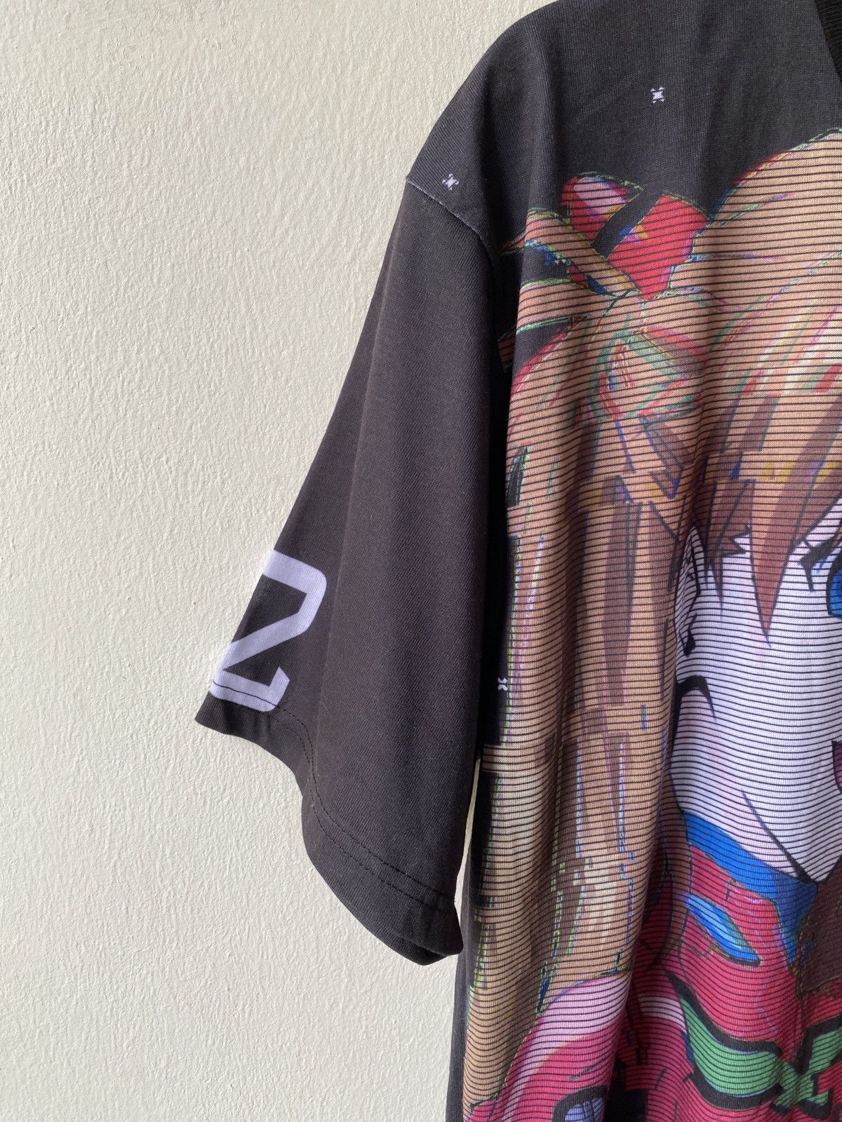 Anime × Japanese Brand Vintage Anime Japan Nerv Evangelion Fullprint Shirt Size US L / EU 52-54 / 3 - 9 Thumbnail