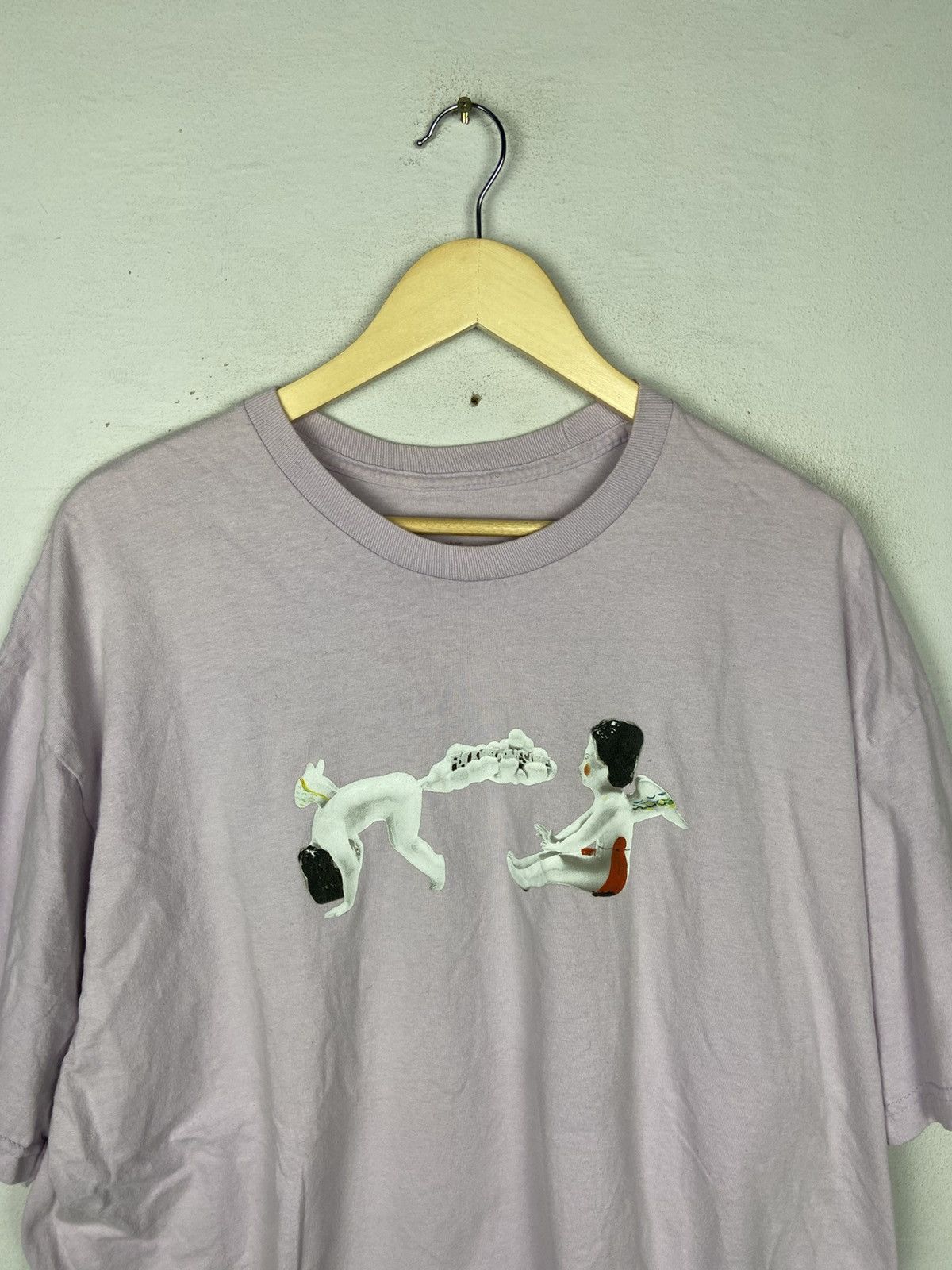 Fucking Awesome Surreal Cherub Graphic Tee Size US XXL / EU 58 / 5 - 2 Thumbnail