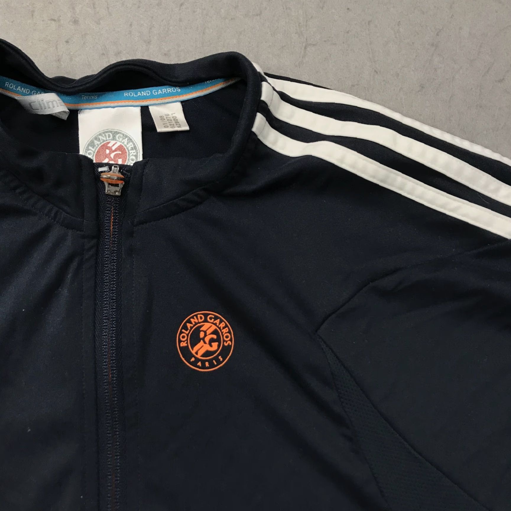 Adidas Adidas Roland Garros Jacket Mens S Blue Clima365 1/4 Zip Sports Tennis French Open Shirt Size US S / EU 44-46 / 1 - 3 Thumbnail