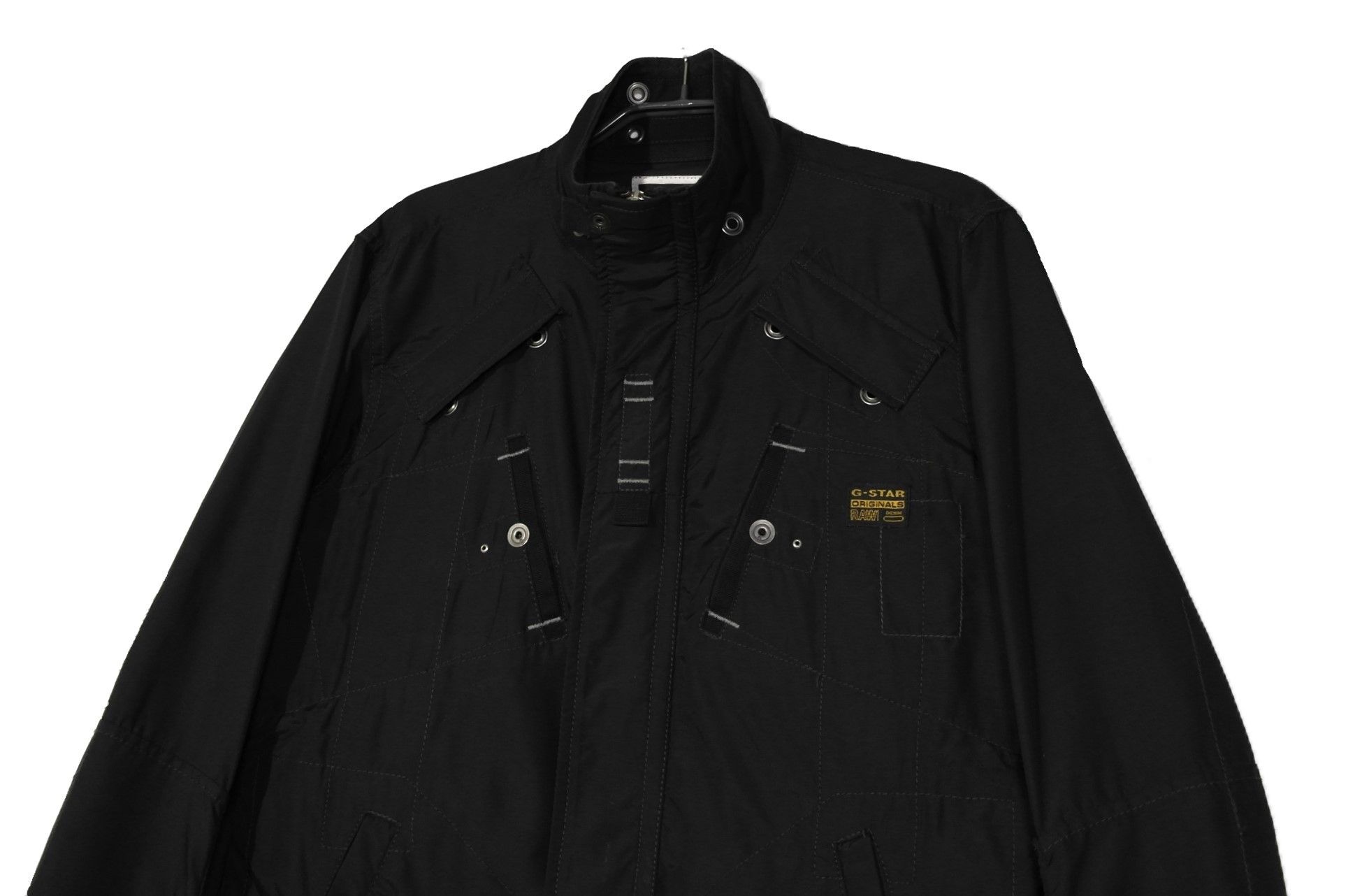 G-Star G-Star Raw Mens Johnson Solid Overshirt L/S Jacket Size M Size US M / EU 48-50 / 2 - 3 Thumbnail