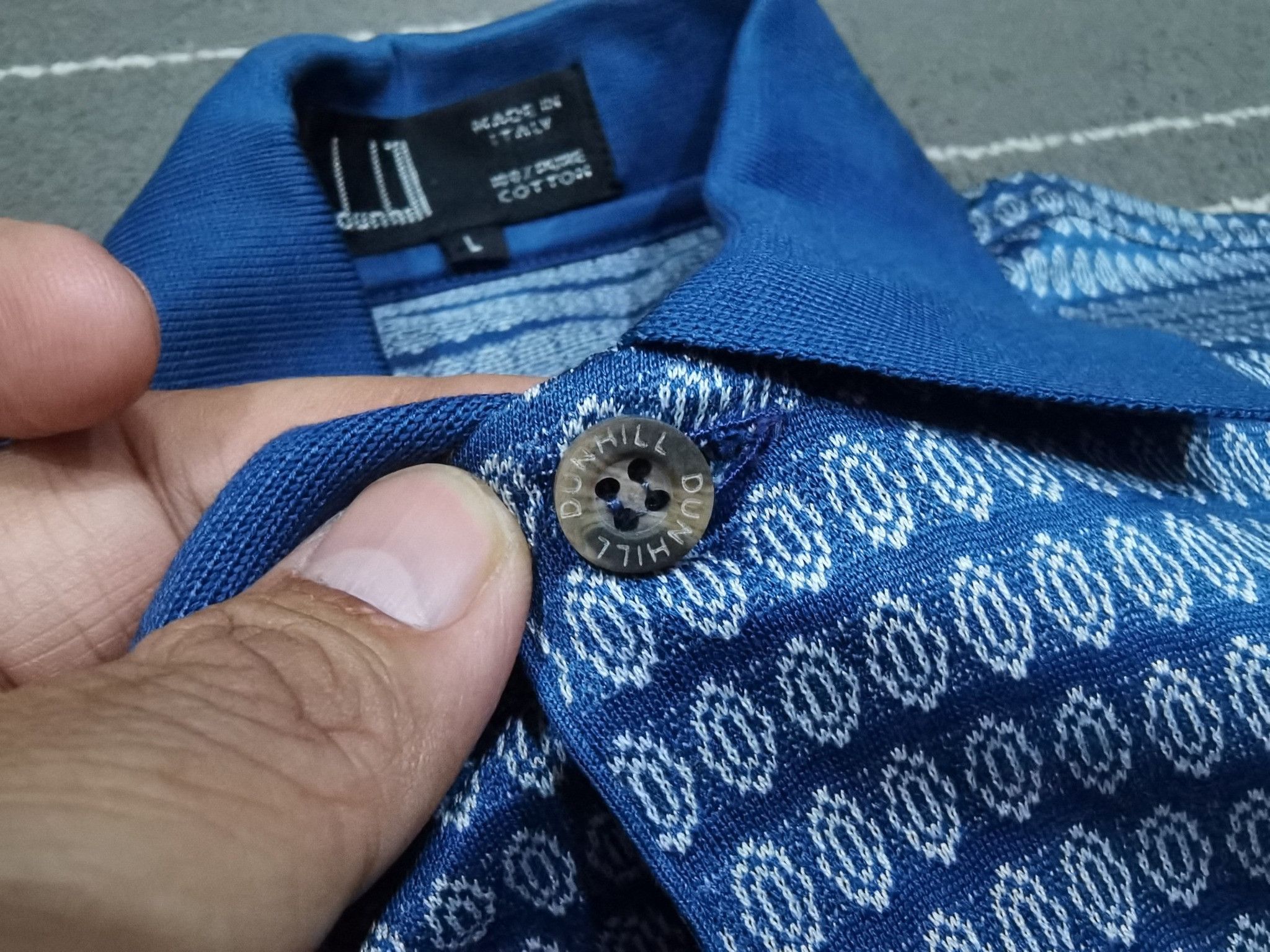 Alfred Dunhill dunhill Italy vintage pocket polo tee M 2203 Size US M / EU 48-50 / 2 - 3 Thumbnail