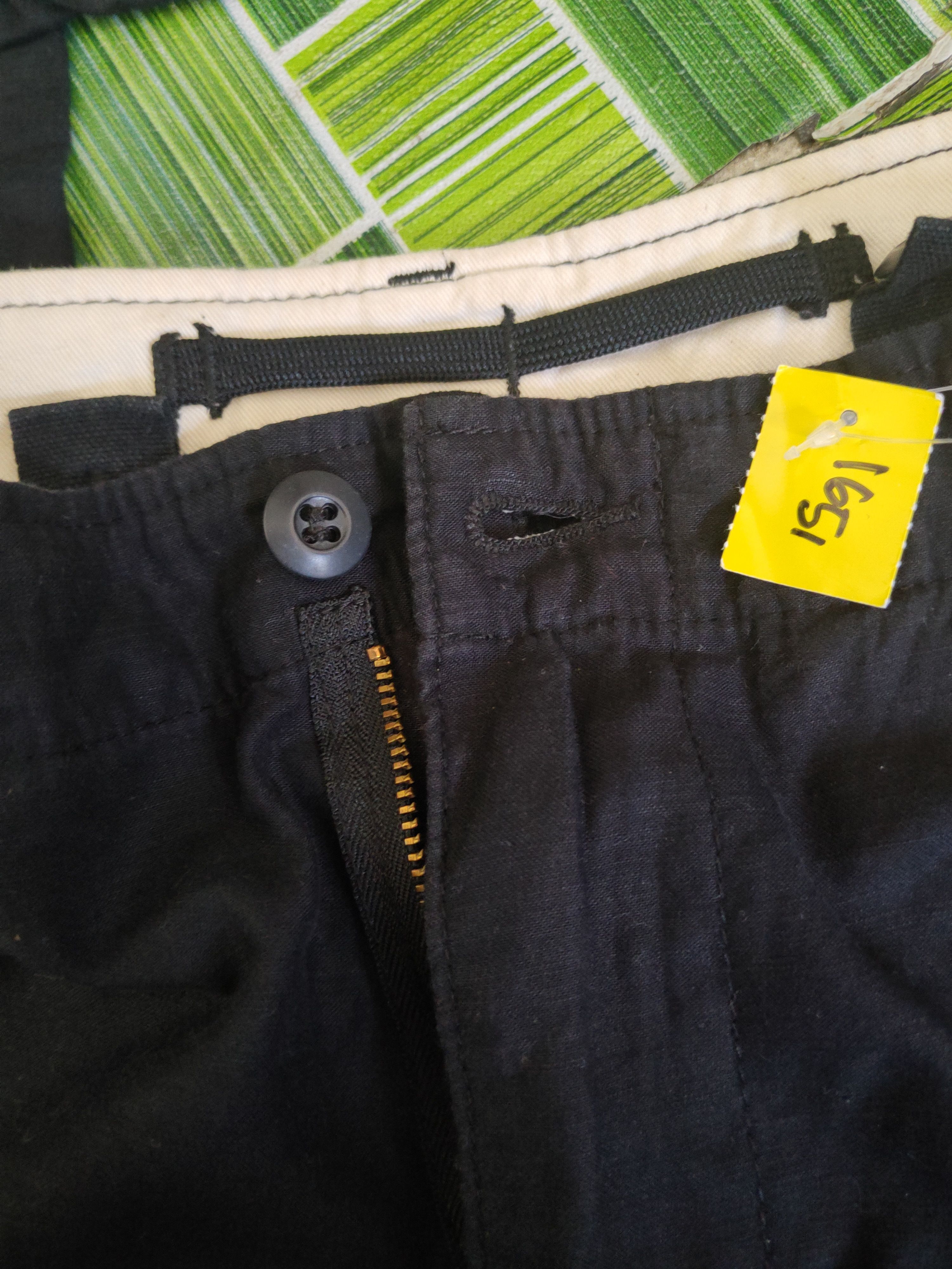 Japanese Brand DL B.Smith Black Multipocket Tactical Cargo Pants #1651 Size US 31 - 15 Thumbnail
