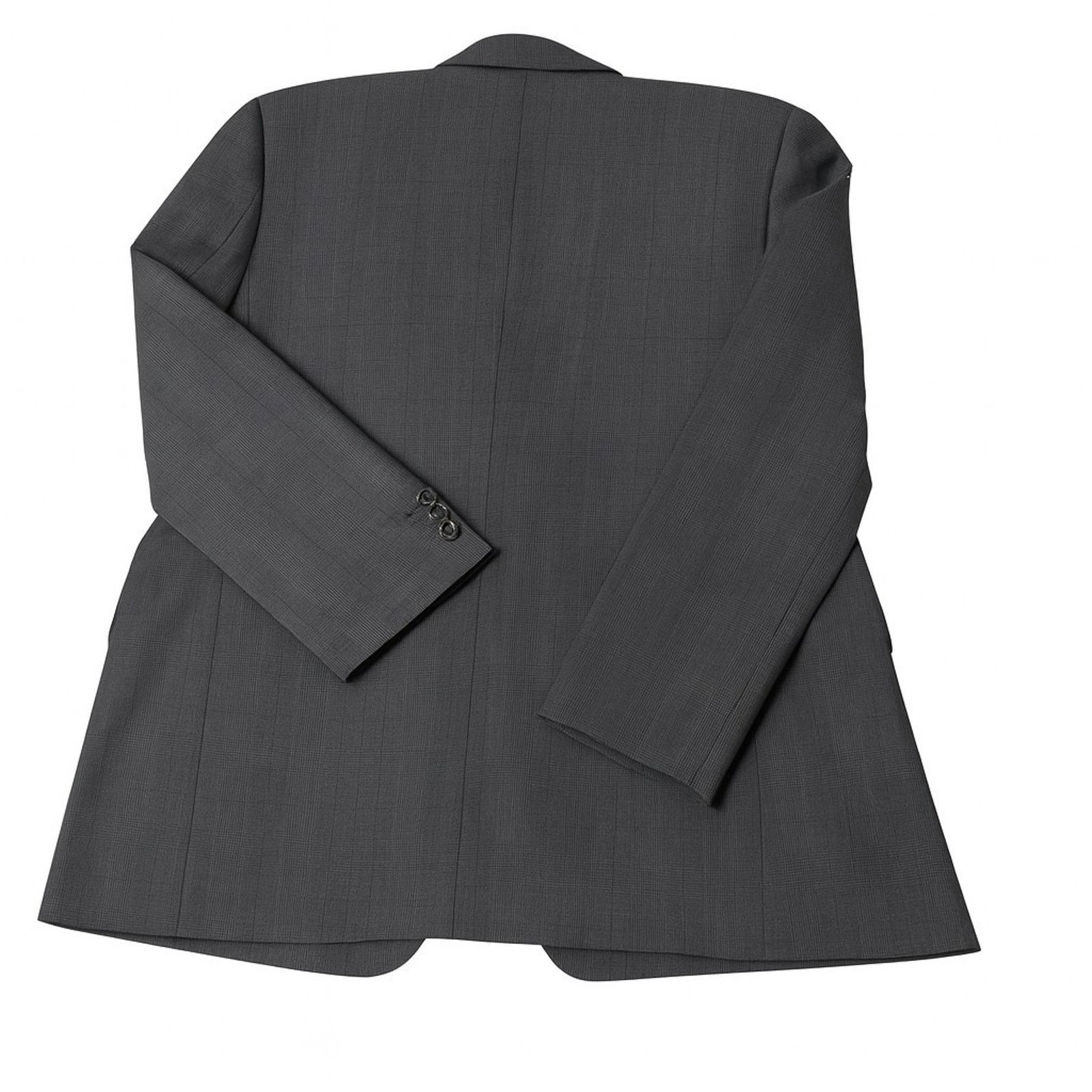 Saks Fifth Avenue Ermenegildo Zegna Sz 42 US Wool Silk Gray Italy Sport Coat Size US L / EU 52-54 / 3 - 5 Thumbnail