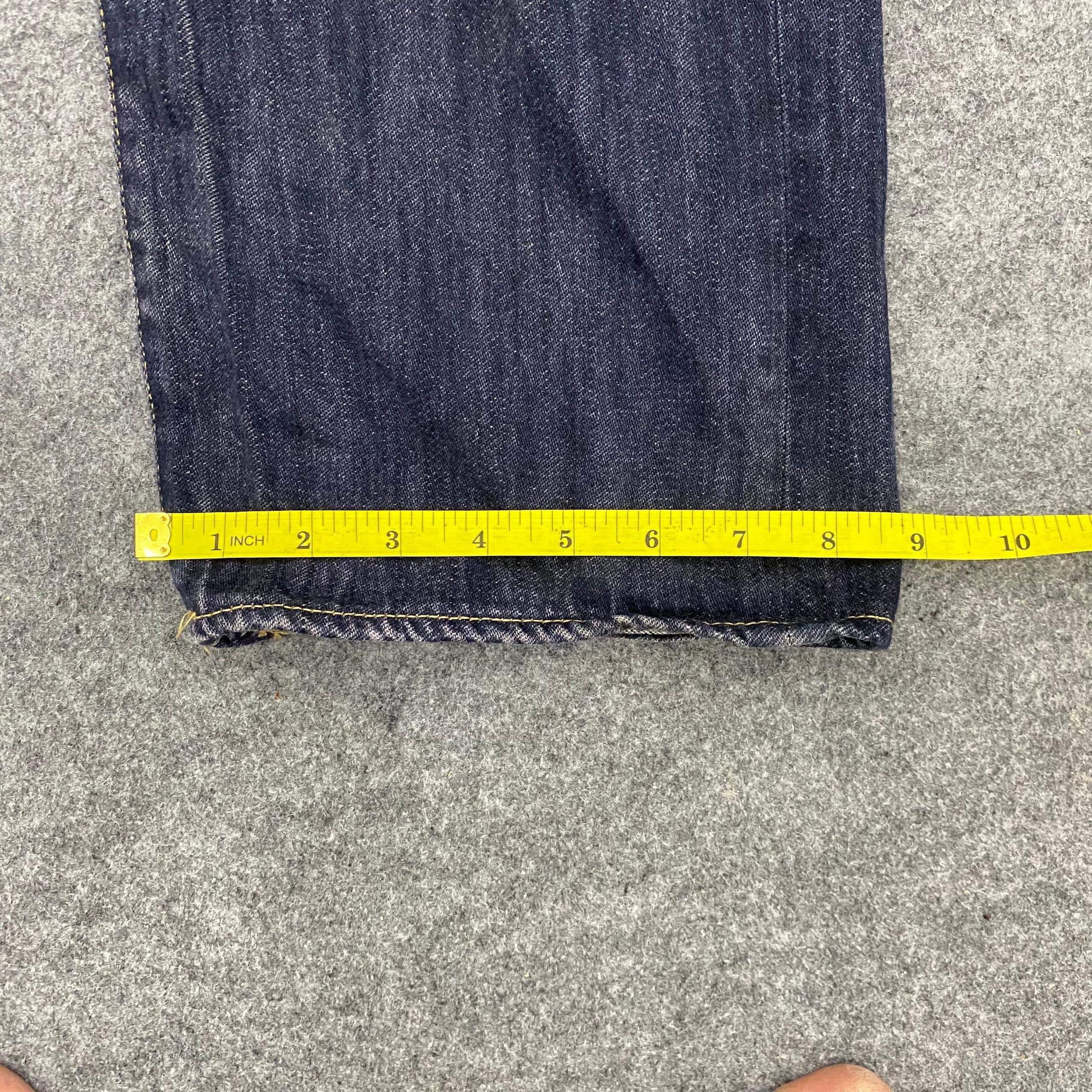 If Six Was Nine 💥Best Offer💥Vintage Ranheri Japanese Brand Denim Size US 34 / EU 50 - 7 Thumbnail
