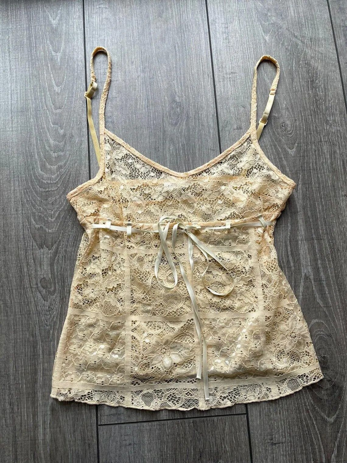 Vintage Vintage Intimissimi Lace Cami Size S / US 4 / IT 40 - 5 Thumbnail
