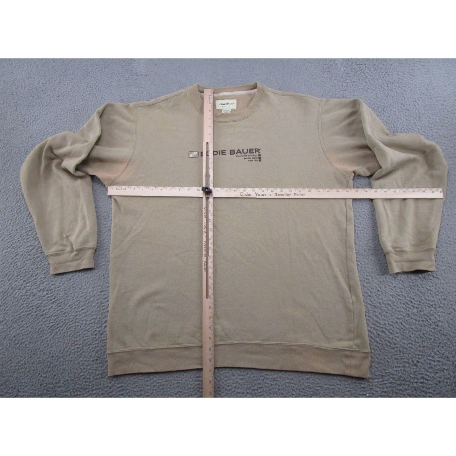 Eddie Bauer VINTAGE Eddie Bauer Crewneck Sweatshirt Mens XLT Tall Beige 90s Sports Pullover Size US XL / EU 56 / 4 - 6 Thumbnail