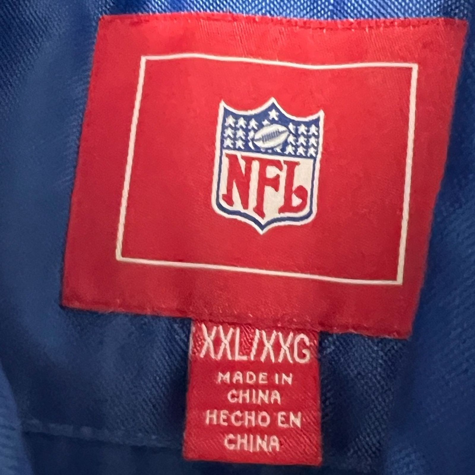 NFL Indianapolis Colts Quilted Embroidered Jacket Men’s XXL Size US XXL / EU 58 / 5 - 5 Thumbnail