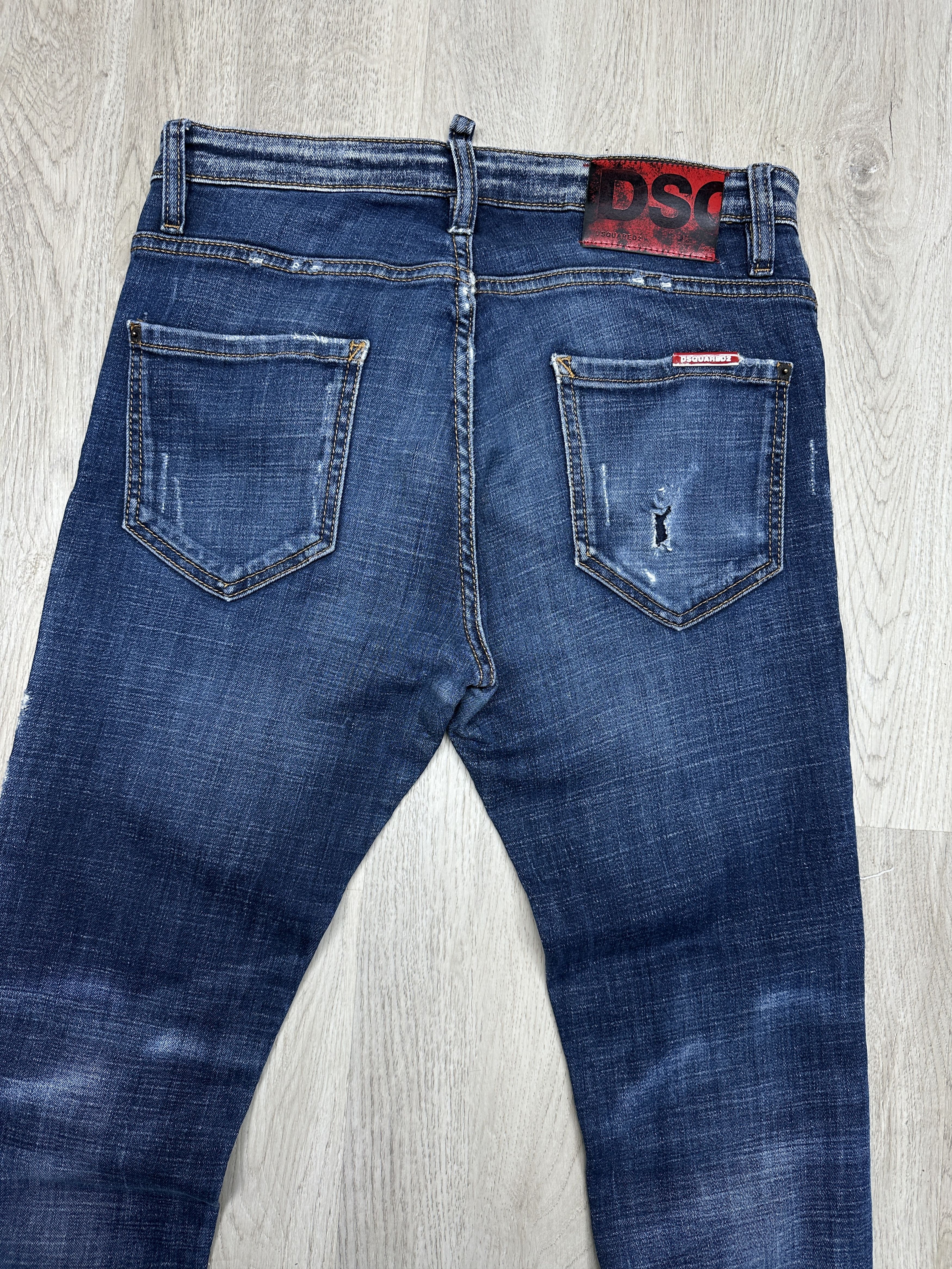 Dsquared2 Dsquared2 Tidy Biker Mens Denim Pants Jeans Size US 28 / EU 44 - 8 Thumbnail