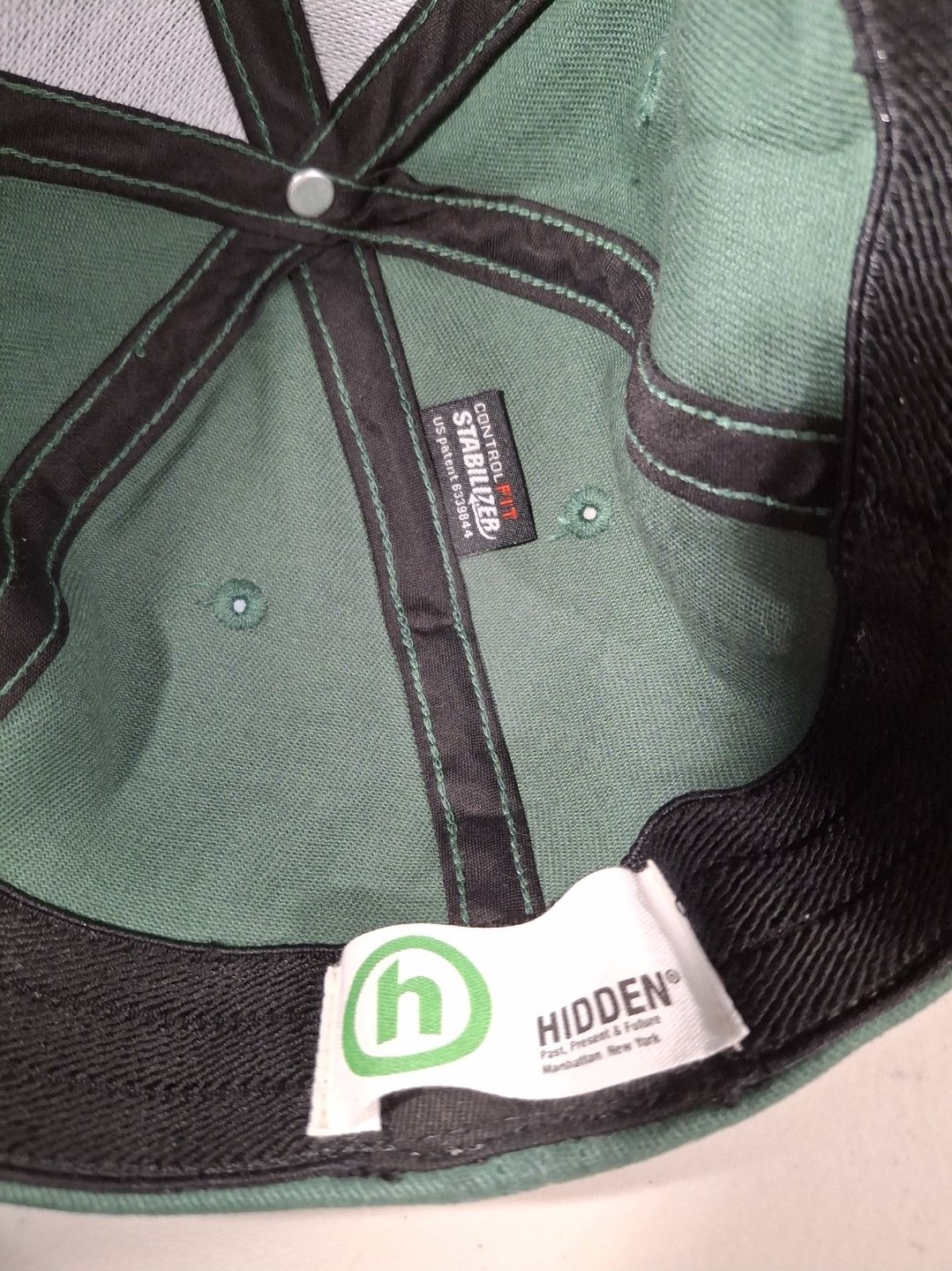 HIDDEN Hidden NY Green Leaf Embroidered Hat Size ONE SIZE - 3 Thumbnail
