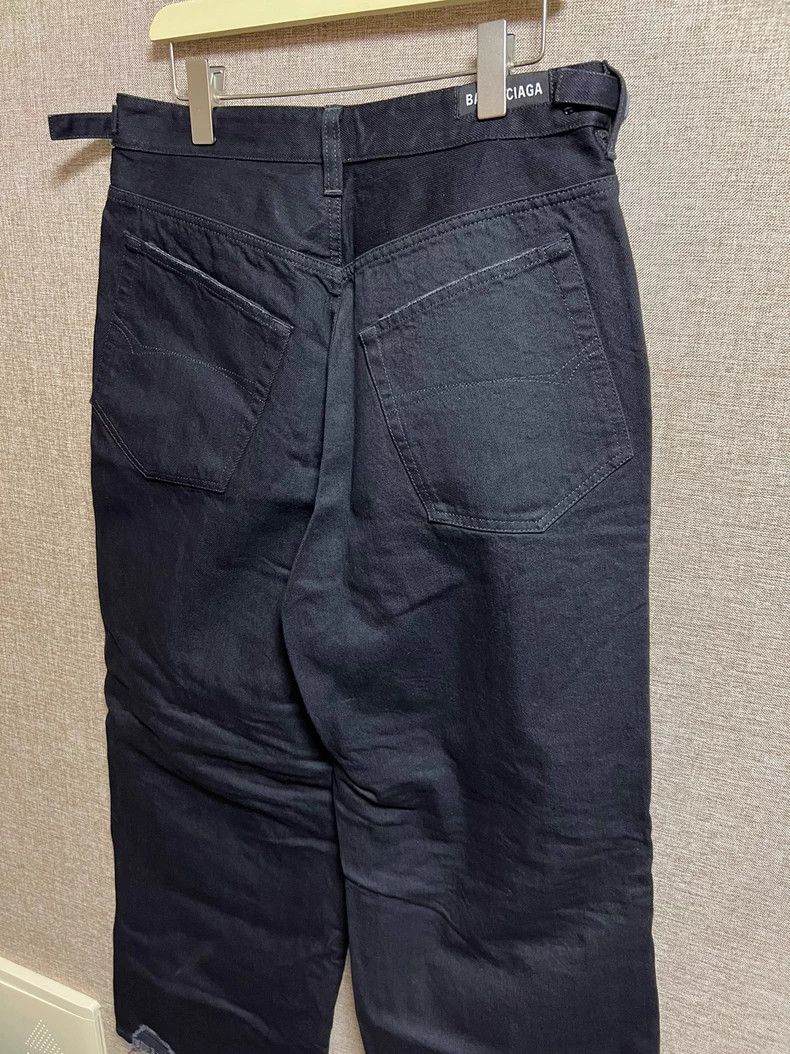 Balenciaga Balenciaga size S Multi-Pocket Cargo Pants with Denim Patc Size US 27 - 7 Thumbnail