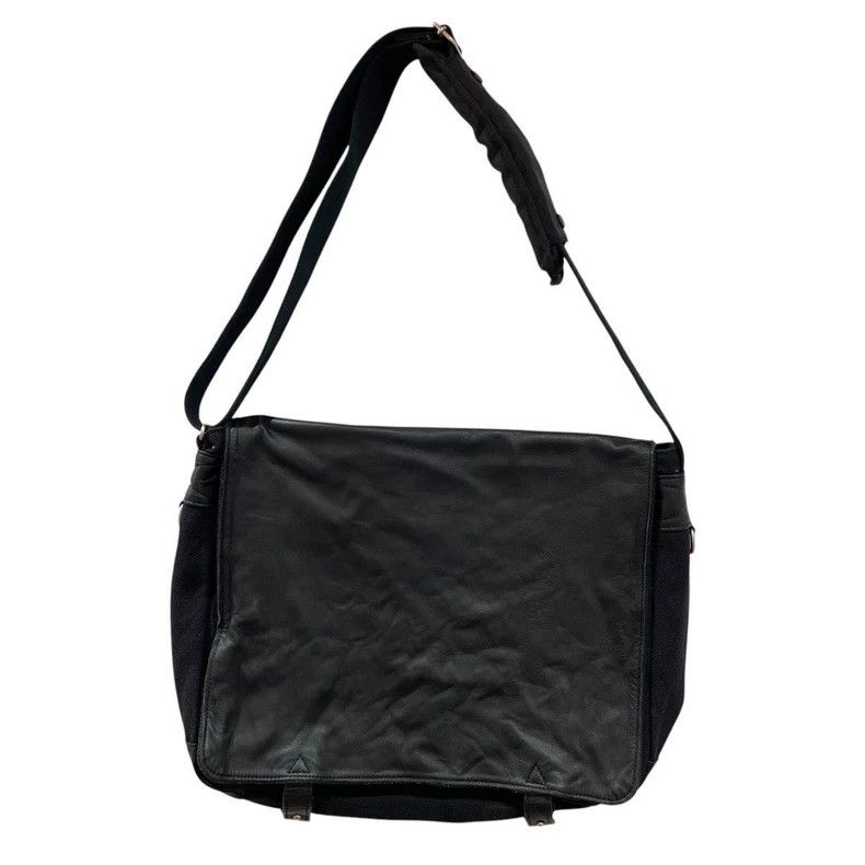 Yohji Yamamoto yohji yamamoto Patchwork canvas multi-button messenger bag Size ONE SIZE - 6 Thumbnail