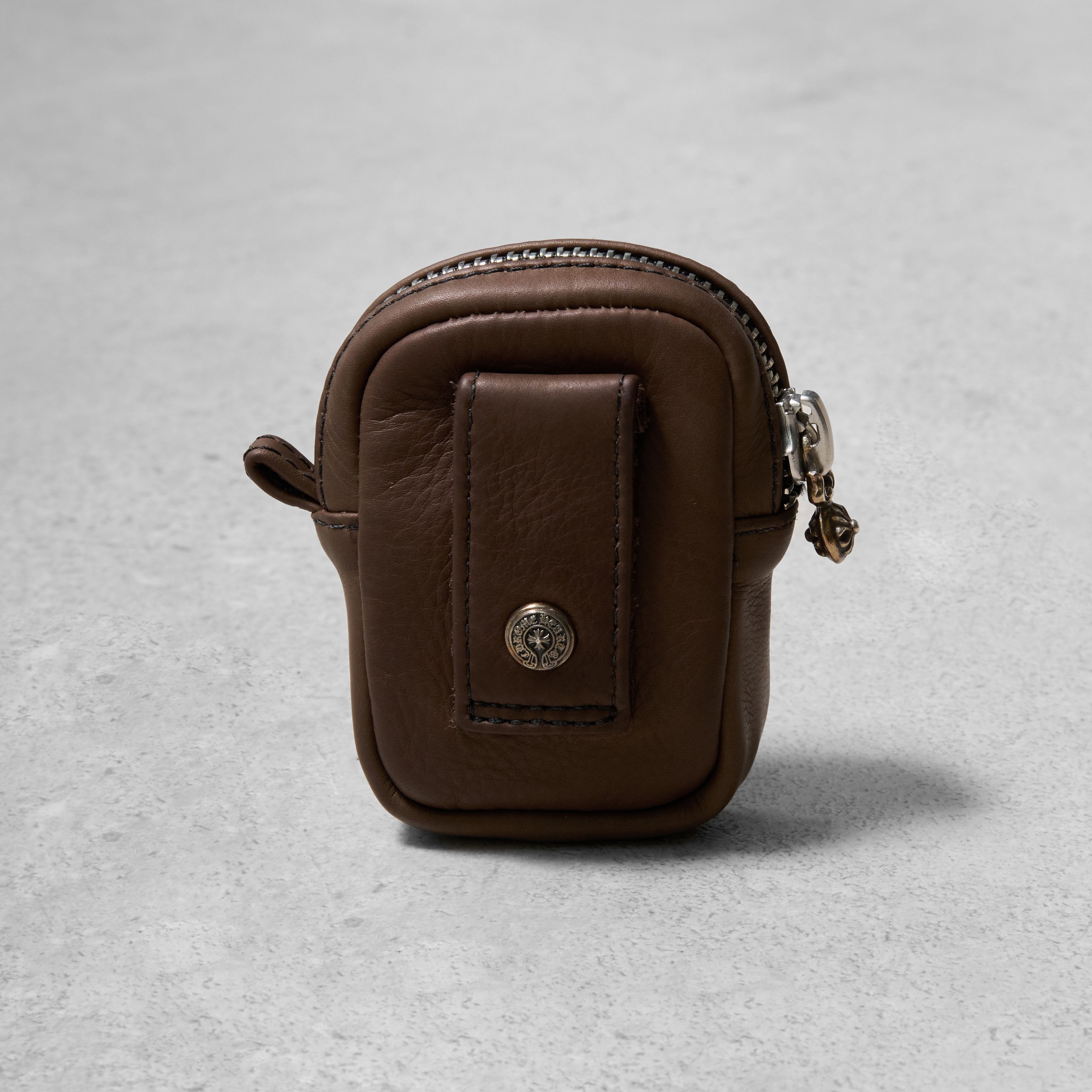 Chrome Hearts CHROME HEARTS Leather Cross Patch AirPod Case Bag Size ONE SIZE - 5 Thumbnail