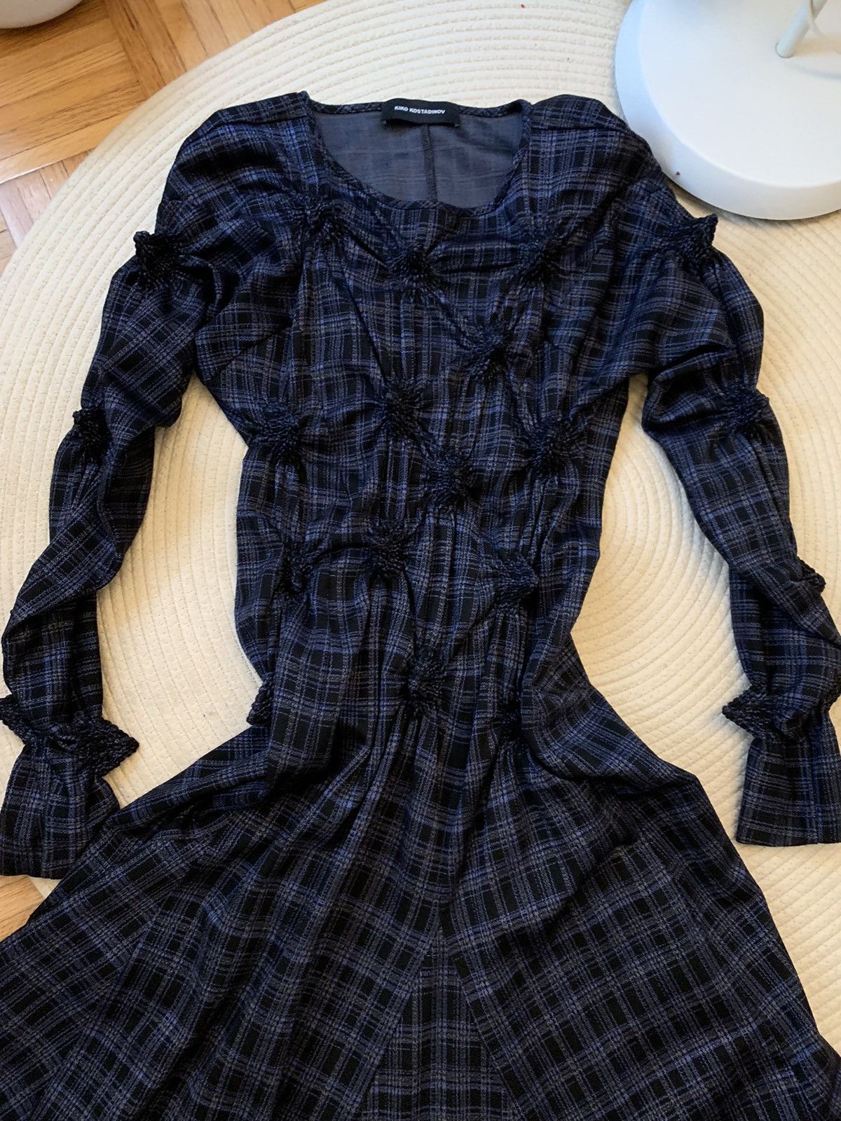 Kiko Kostadinov kiko kostadinov custom tartan wool dress Size S / US 4 / IT 40 - 4 Thumbnail