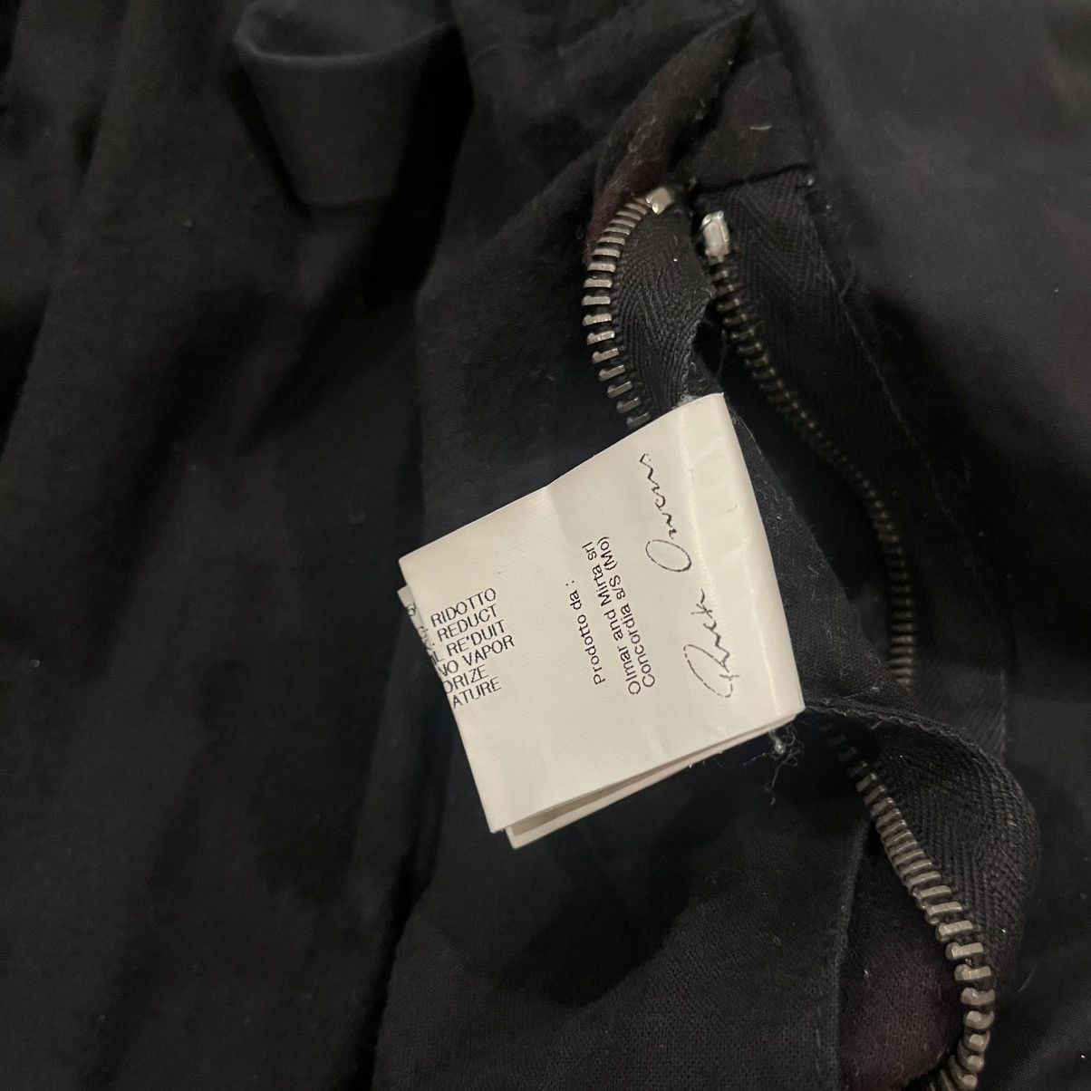 Rick Owens Rick Owens Archive Mollino Bomber Down Jacket, Black Size 48 Size US M / EU 48-50 / 2 - 11 Thumbnail