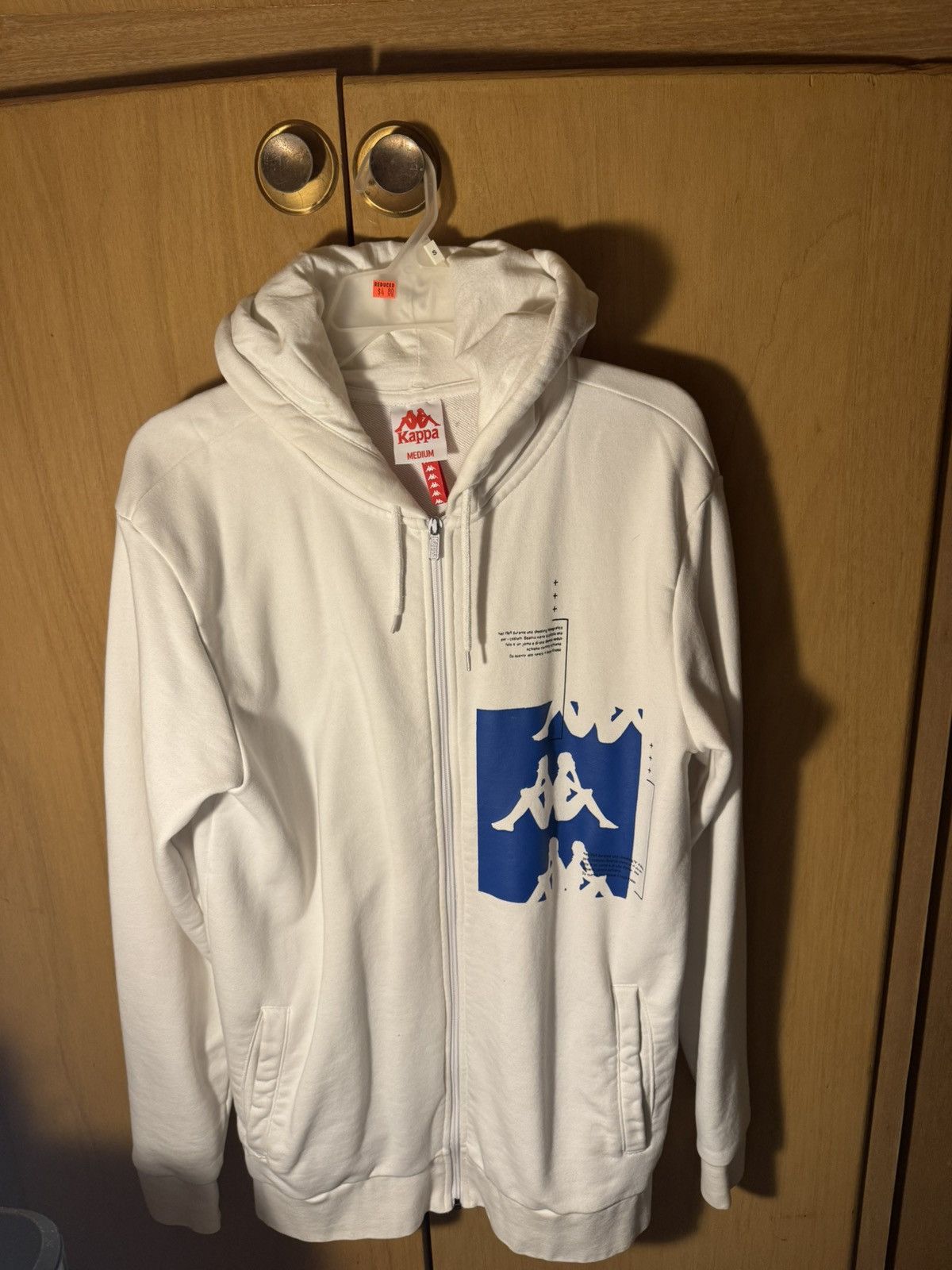 Kappa Kappa White Hoodie Mens-Medium Size US M / EU 48-50 / 2 - 3 Thumbnail