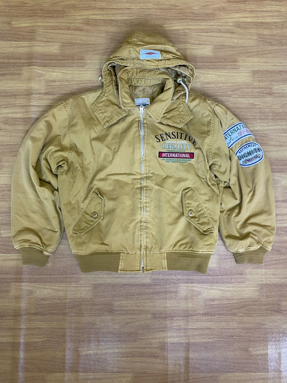 Japanese Brand Off road international bomber jacket Size US M / EU 48-50 / 2 - 1 Thumbnail