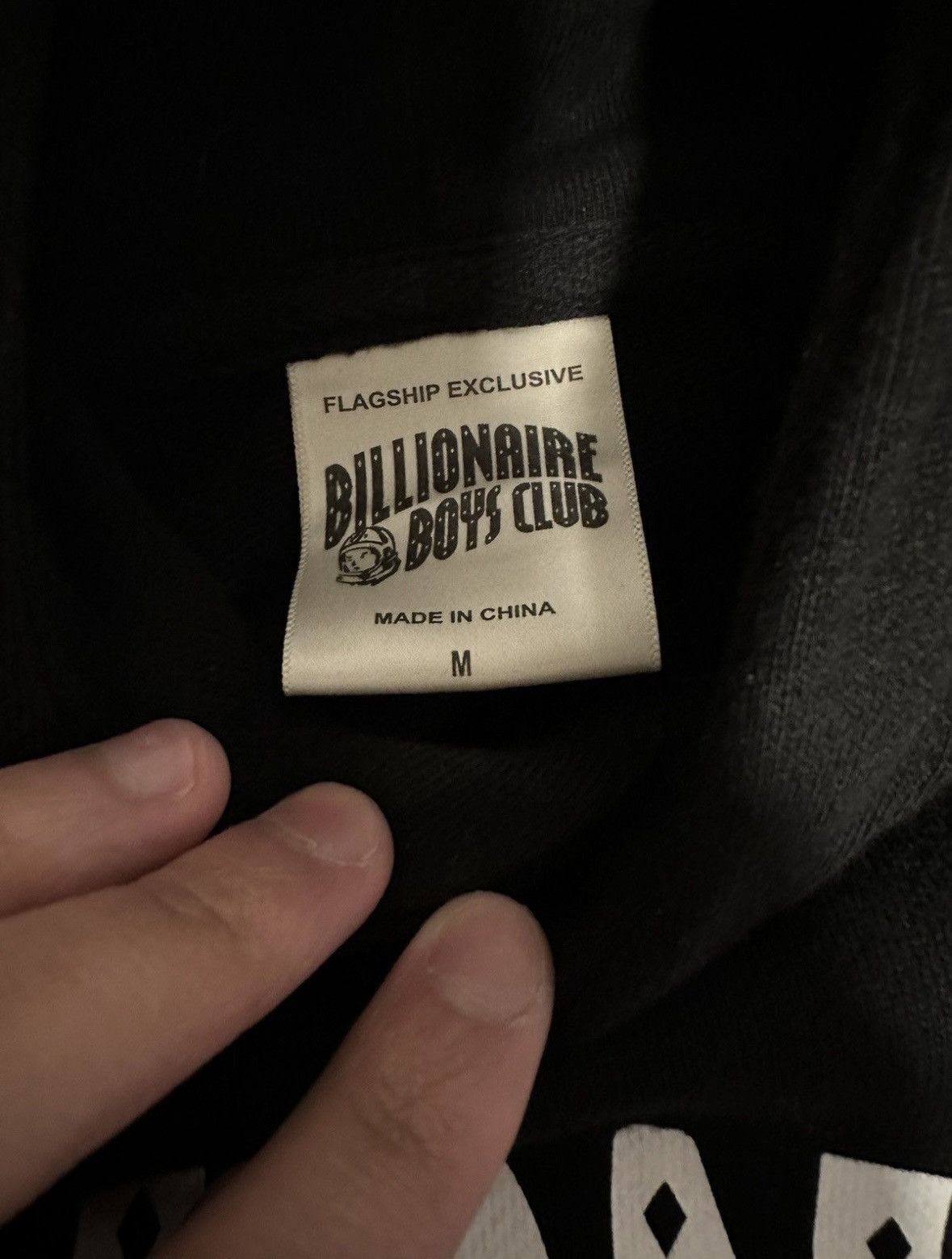 Billionaire Boys Club × Japanese Brand OG BILLIONAIRE BOYS CLUB CLASSIC CURVE HOODIE BLACK SZ M Size US M / EU 48-50 / 2 - 6 Thumbnail