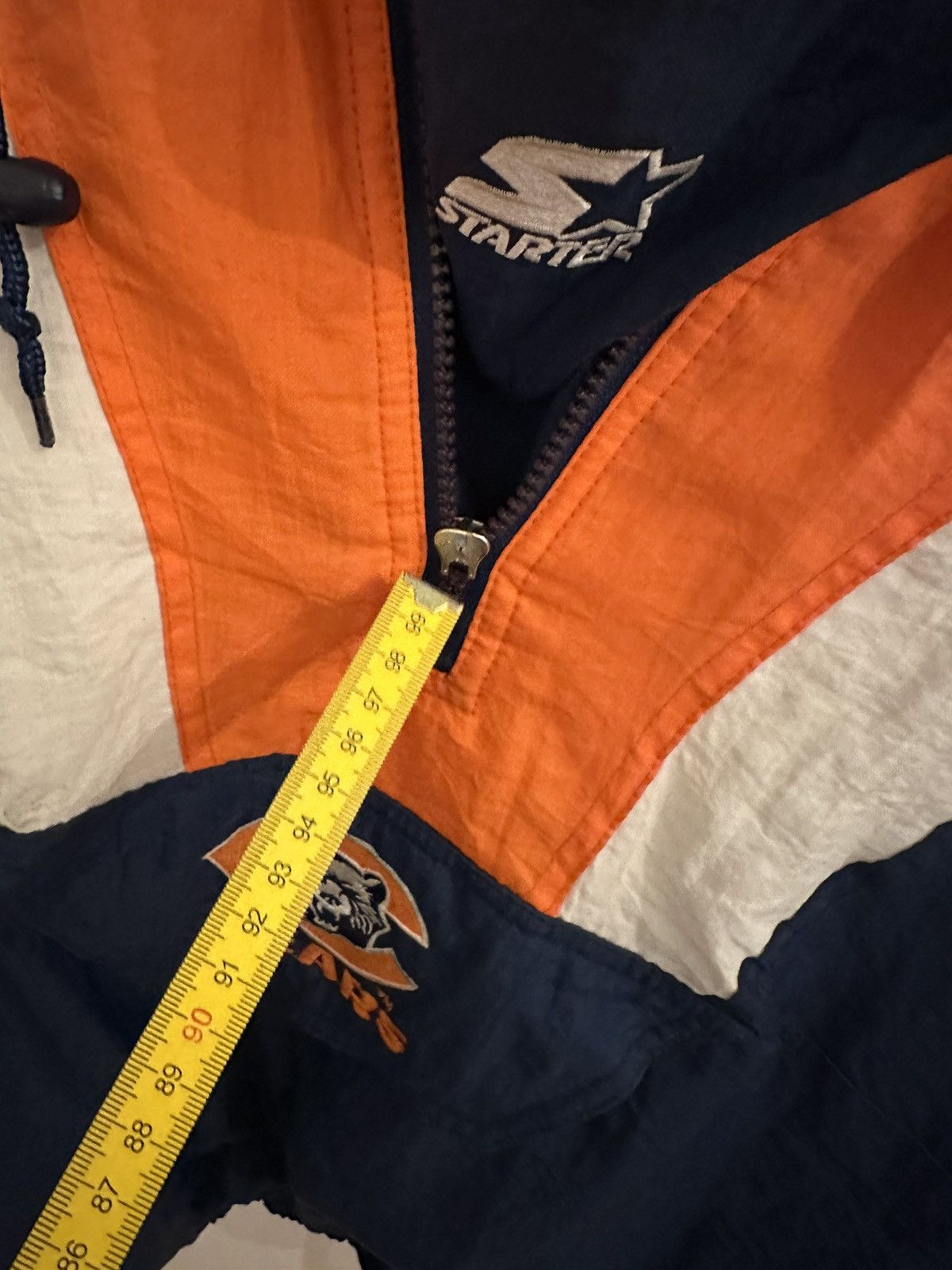 Starter Starter Jacke Chicago Bears Size XL Retro Vintage NFL Jacket Size US XL / EU 56 / 4 - 9 Thumbnail