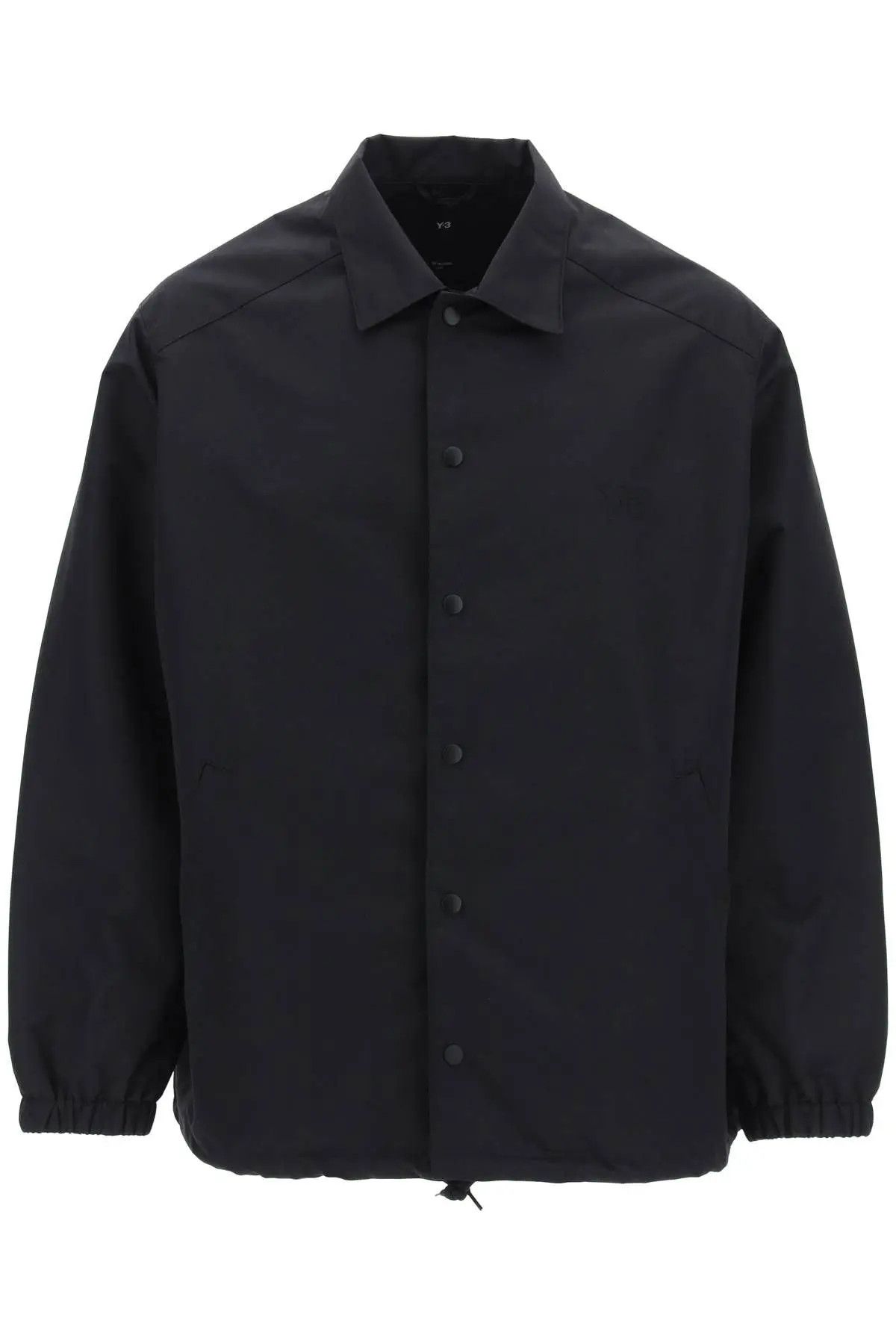 image of Y 3 O1S22I1N0224 Coach Jacket In Black, Men's (Size Medium)