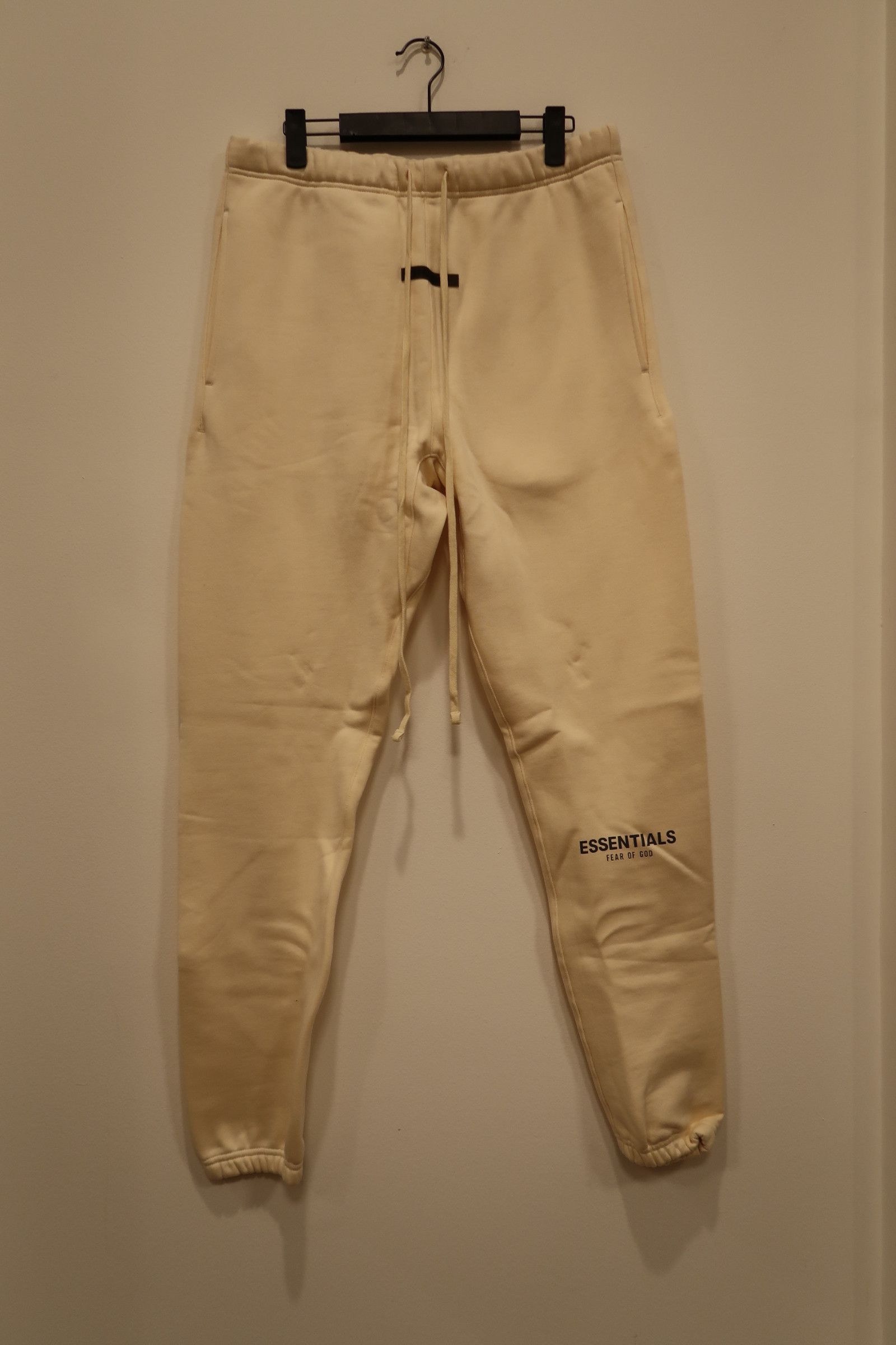 Fear of God Fear of God Men's Cream and Black Sweats Size US 32 / EU 48 - 1 Thumbnail