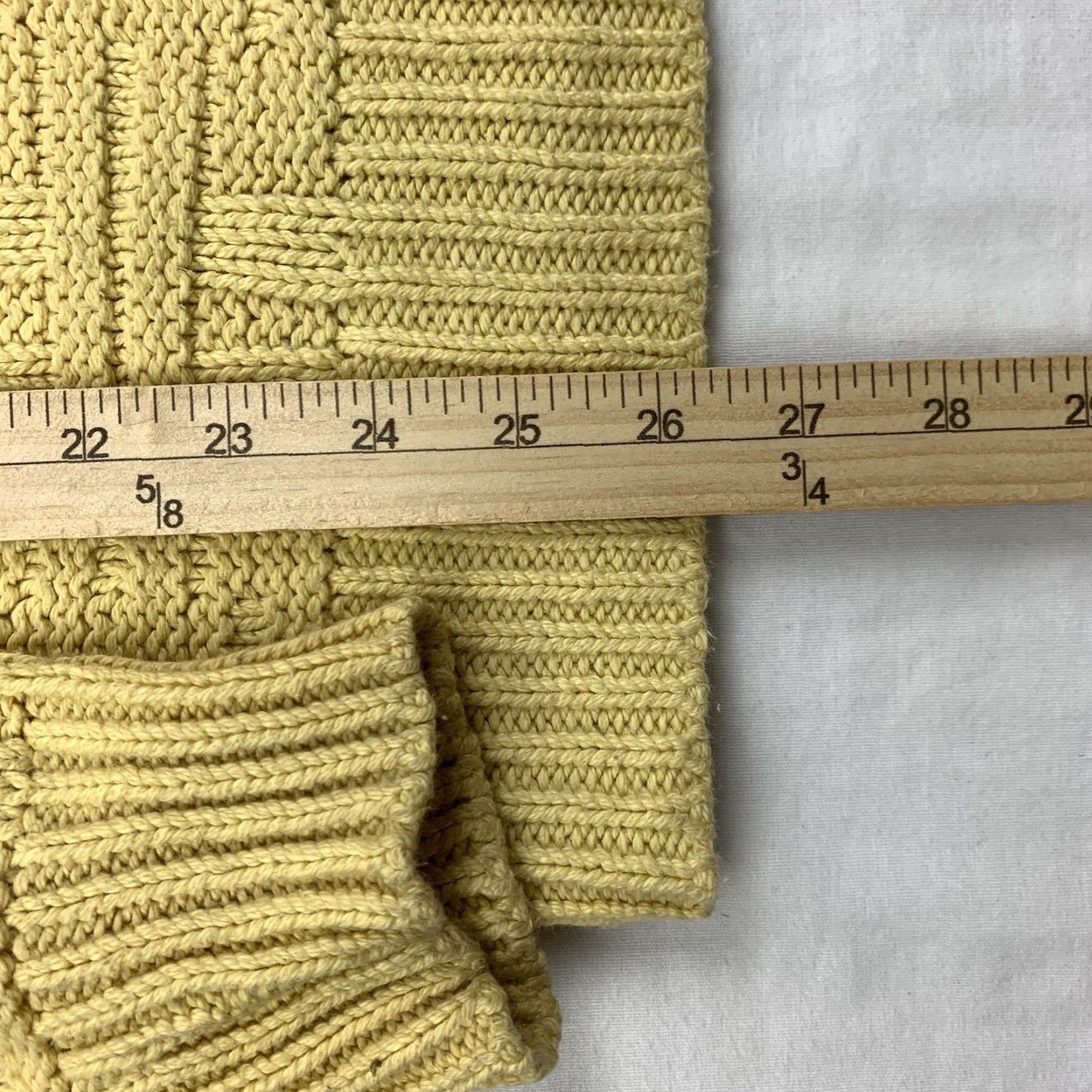 Vintage VINTAGE John Weitz Sweater Men Adult M Yellow Knit Pullover Crew Neck 90s 80s Made in USA Size US M / EU 48-50 / 2 - 5 Thumbnail