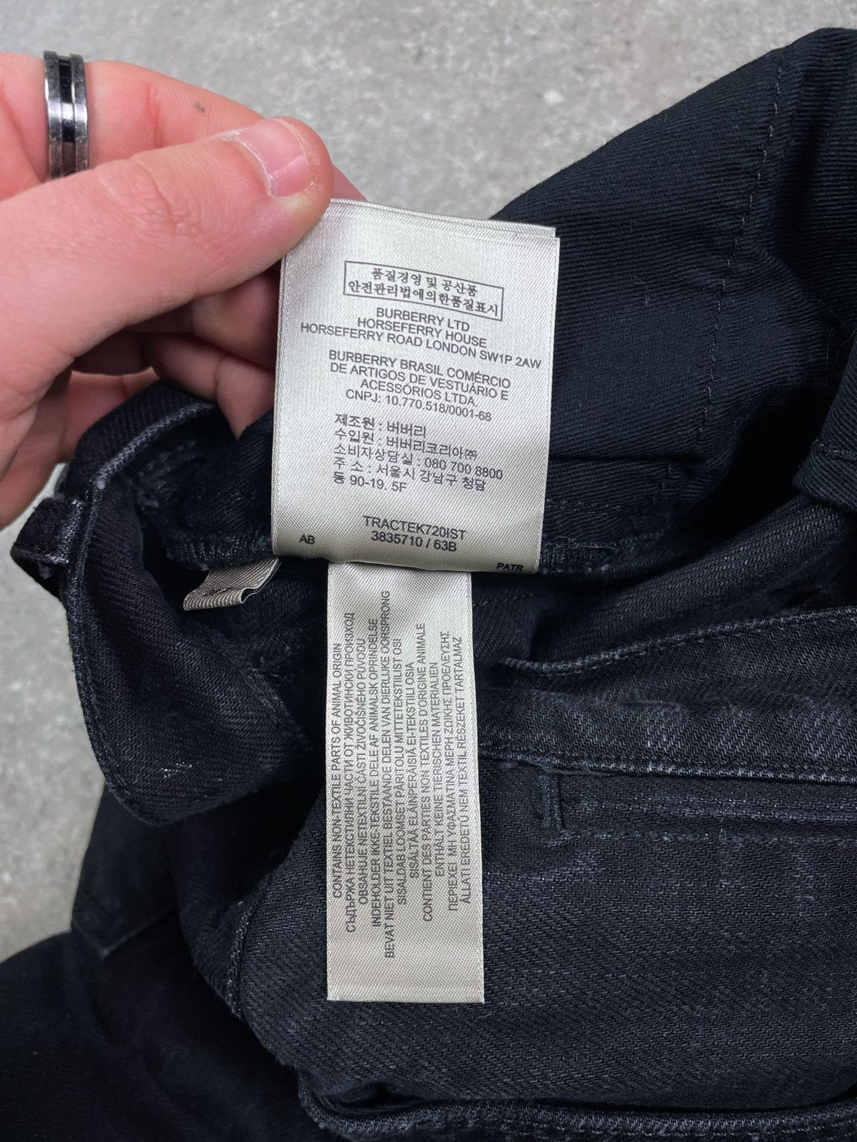 Burberry Burberry Brit Shoreditch Skinny Jeans Denim Size US 38 / EU 54 - 6 Thumbnail