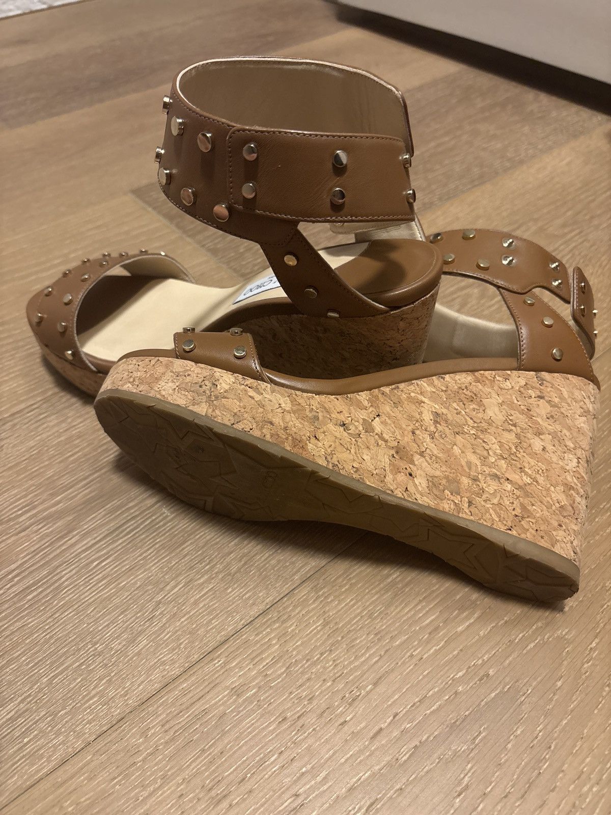 Jimmy Choo Jimmy Choo Platform Ankle Strap Sandal Size US 9.5 / IT 39.5 - 2 Thumbnail
