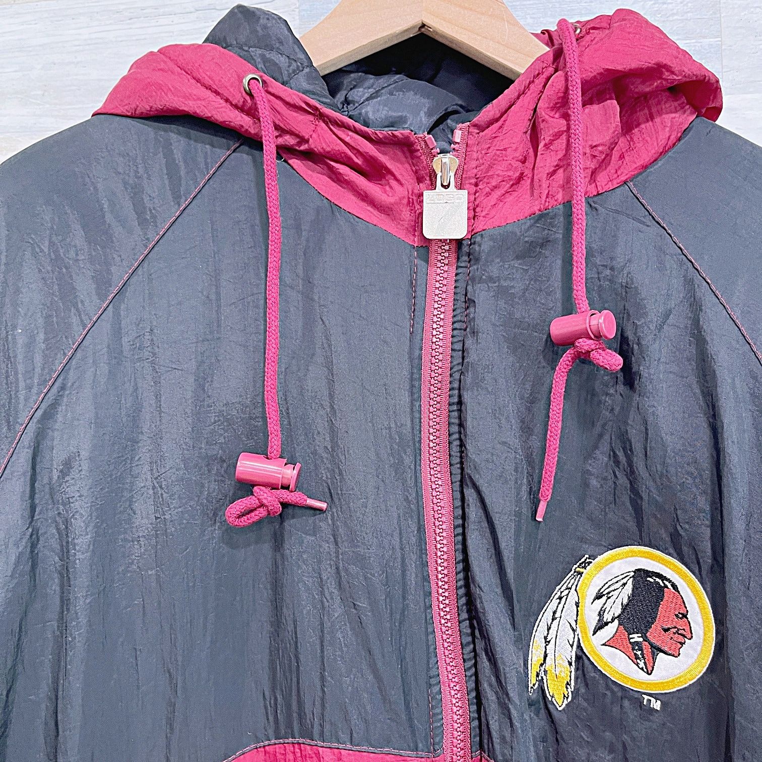 Wilson Washington Redskins VTG Nylon Puffer Jacket Embroidered L Size US L / EU 52-54 / 3 - 2 Thumbnail