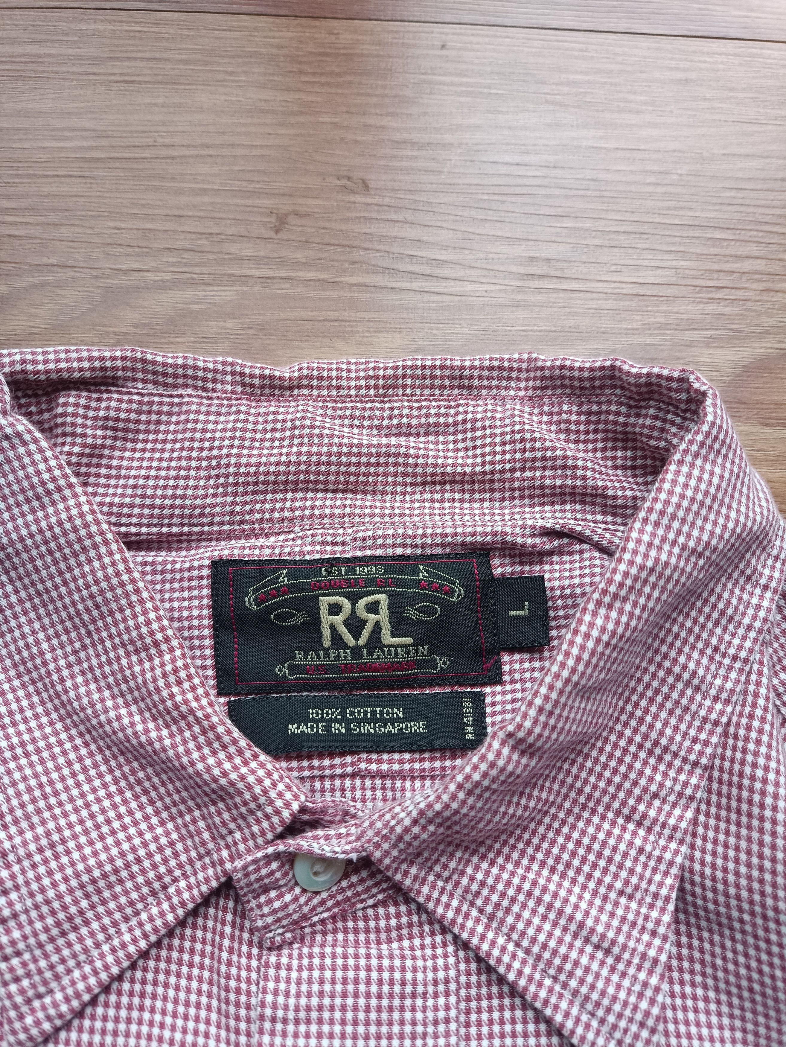 Polo Ralph Lauren × RRL Ralph Lauren × Vintage RRL Polo Ralph Lauren gingham Size US L / EU 52-54 / 3 - 3 Thumbnail