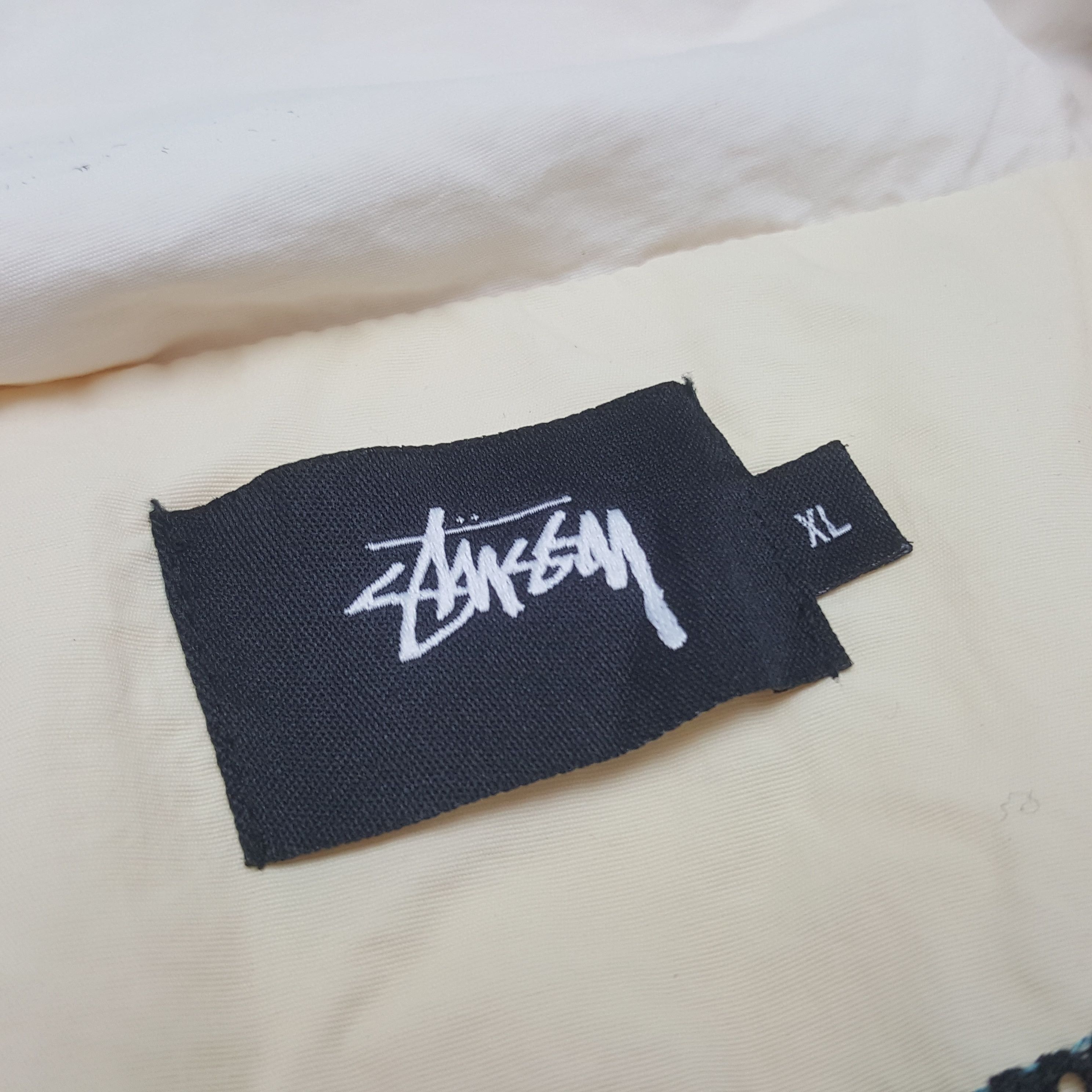 Stussy × Vintage Vintage Stussy Custom Logo Windbreaker Jacket with Hoodie Size US L / EU 52-54 / 3 - 5 Thumbnail