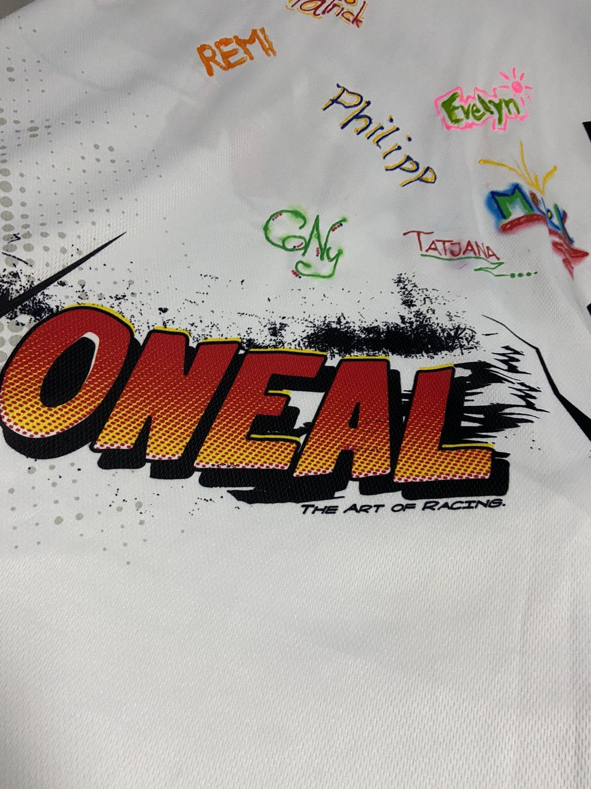 Vintage Oneal mx jersey the art of racing big logo longsleeve Size US XL / EU 56 / 4 - 5 Thumbnail