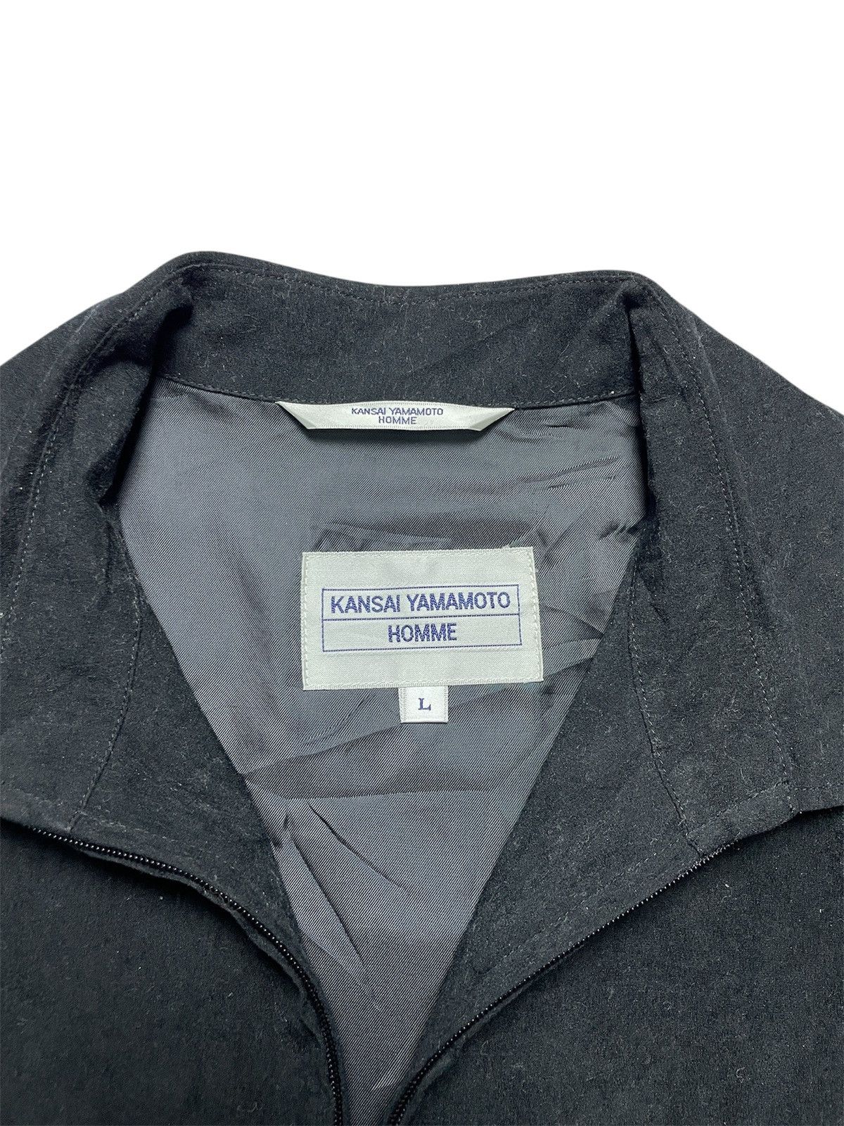 Japanese Brand × Kansai Yamamoto × Yohji Yamamoto 2000’s Kansai Yamamoto Homme - Work Jacket Size US L / EU 52-54 / 3 - 5 Thumbnail