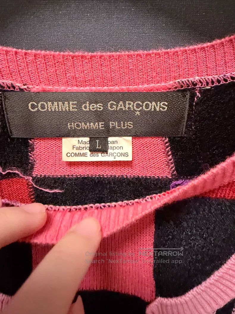 Comme des Garcons Comme Des Garcons Plaid Knit Size US L / EU 52-54 / 3 - 3 Thumbnail