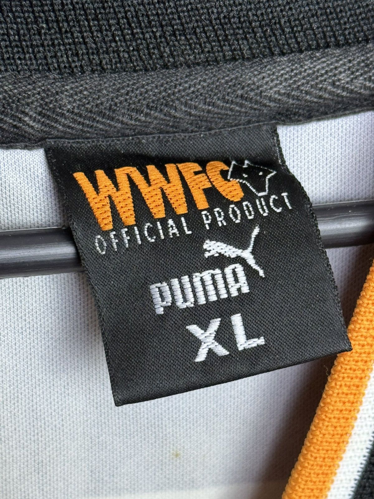 Puma Wolverhampton Wanderers 96/98 Home Football Jersey Size US XL / EU 56 / 4 - 11 Thumbnail