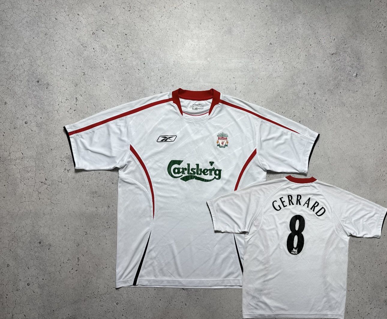 Reebok Reebok Liverpool Steven Gerrard #8 2005/2006 Soccer Jersey Size US L / EU 52-54 / 3 - 1 Thumbnail