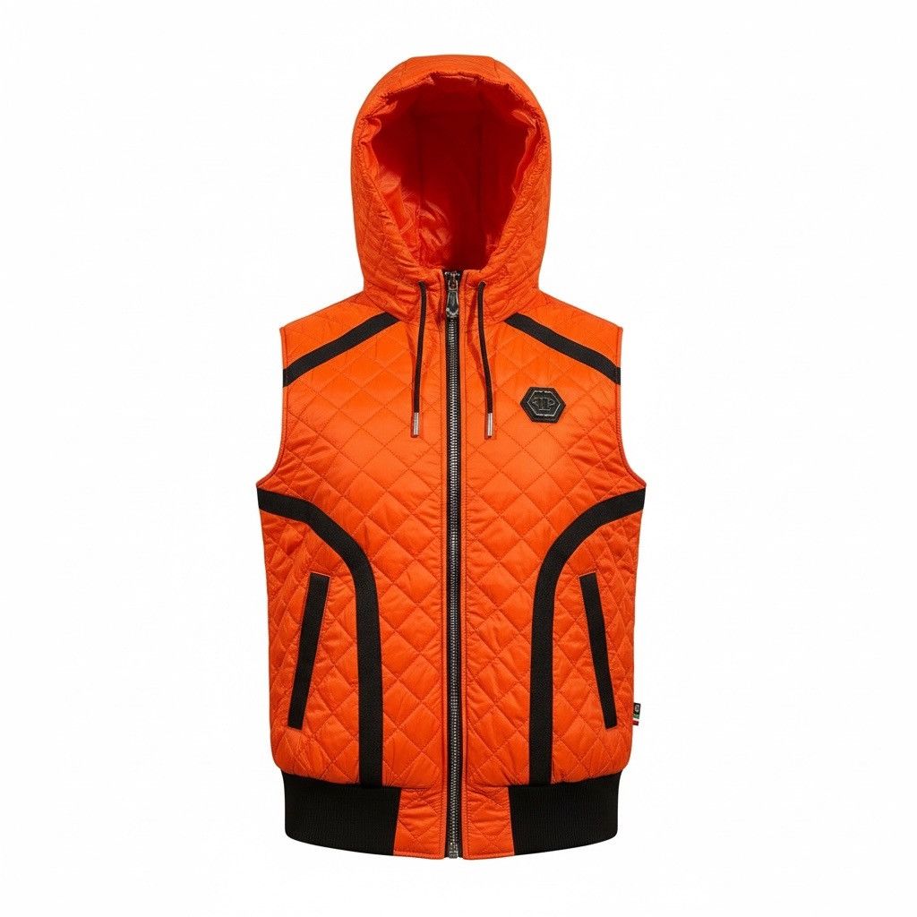 Philipp Plein Philipp Plein Quilted Vest Size US L / EU 52-54 / 3 - 2 Thumbnail