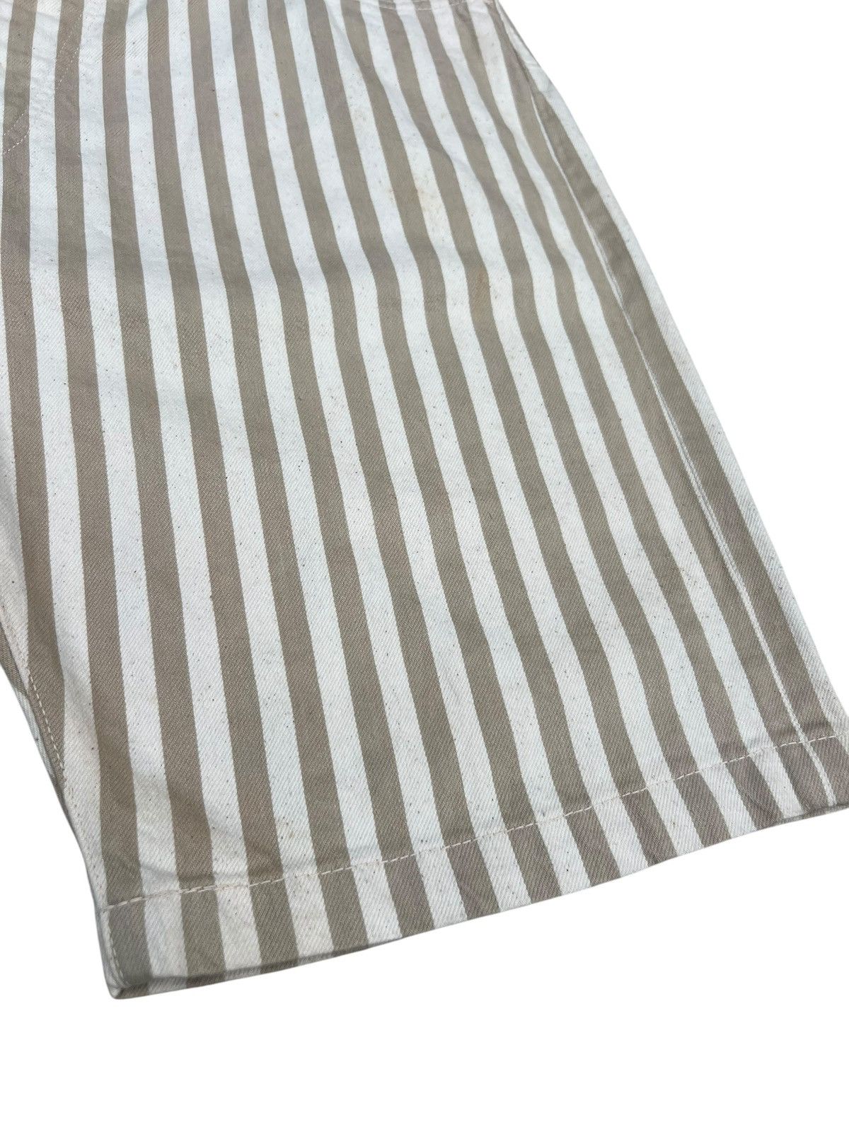 Evisu Dirty Stains Denim Vintage Evisu Stripes Selvedge Short Pant Size US 36 / EU 52 - 15 Thumbnail