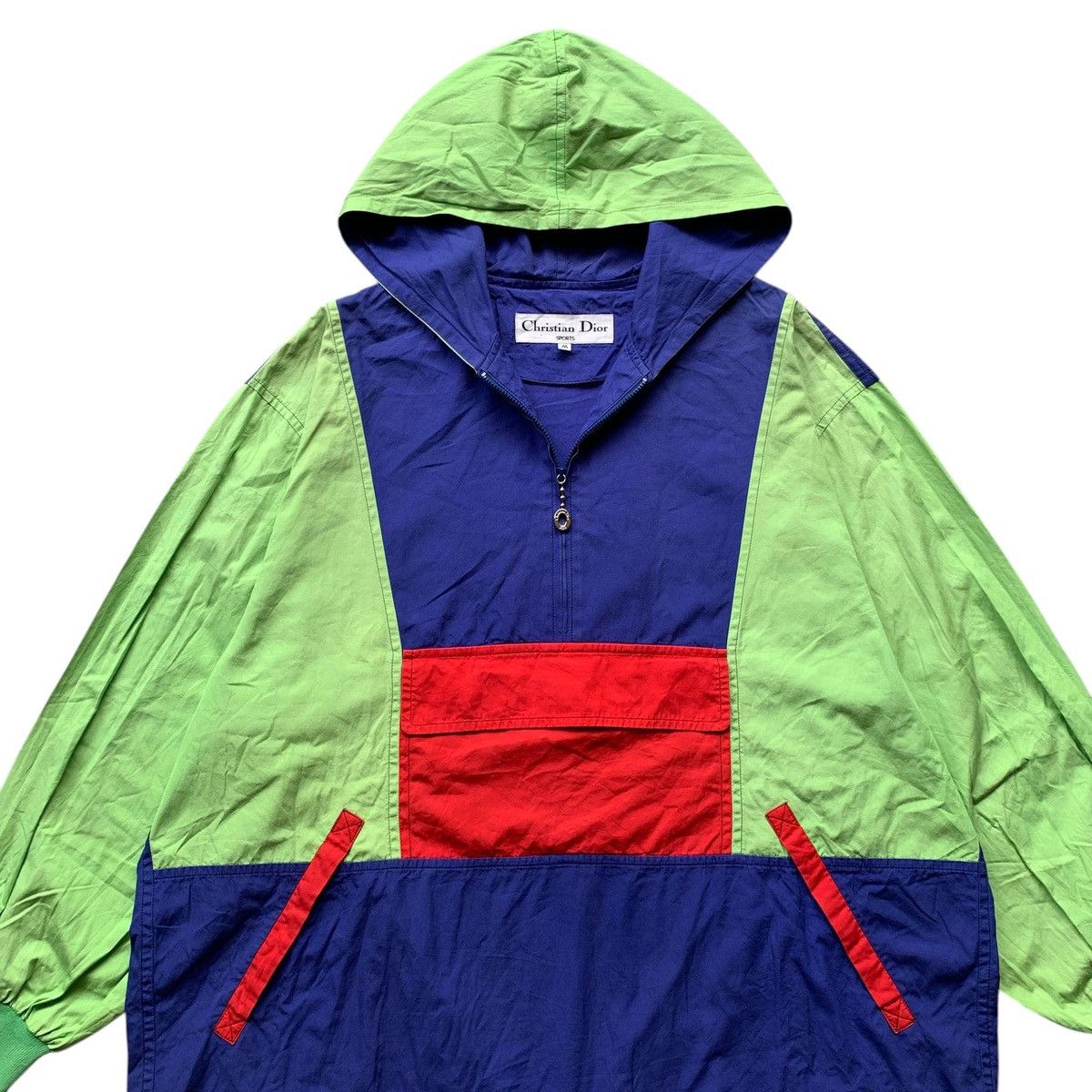 Christian Dior Monsieur Vintage Christian Dior Sports Multicolour Anorak Jacket Size US M / EU 48-50 / 2 - 2 Thumbnail