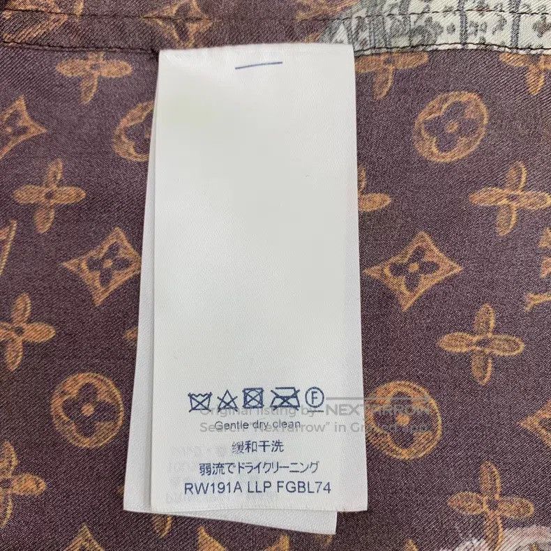Louis Vuitton Louis Vuitton Long Sleeve Shirt of Mulberry Silk with Brow Size XS / US 0-2 / IT 36-38 - 6 Thumbnail