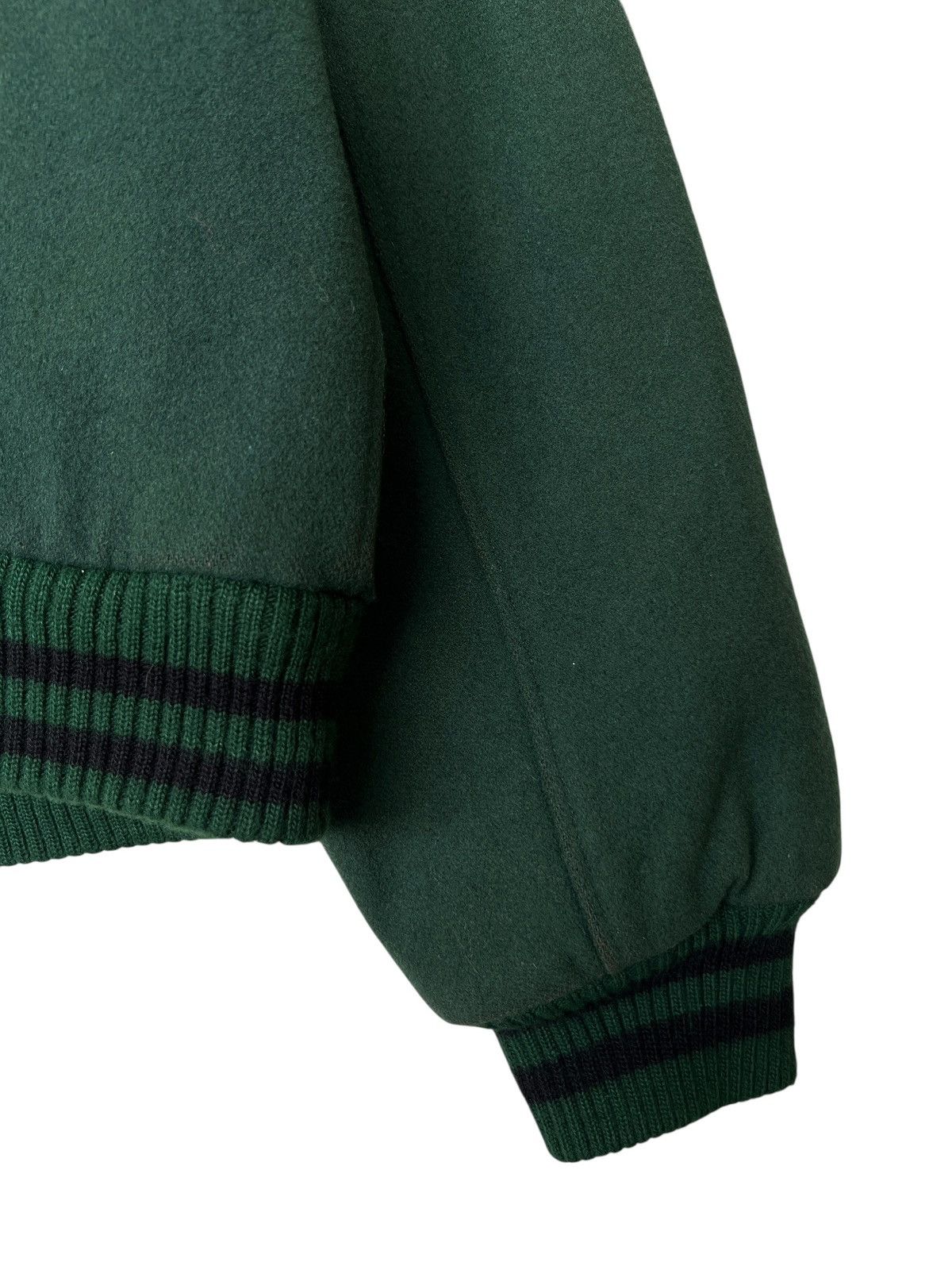 Levi's Vintage 90s Levi’s Green Varsity Jacket Size XL Size US XL / EU 56 / 4 - 10 Thumbnail