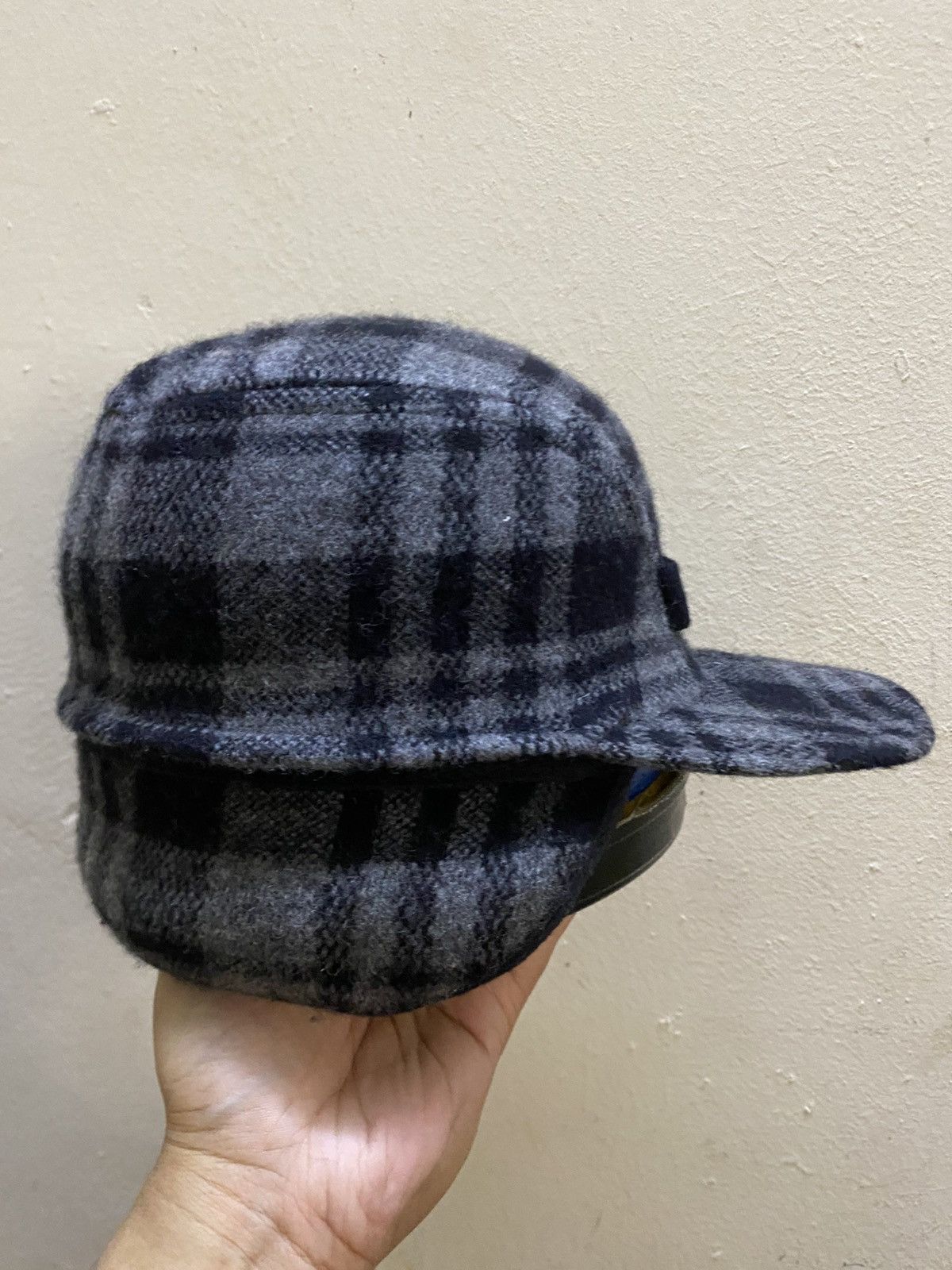 RRL Ralph Lauren RRL Double RL Ralph Lauren Plaid Earflap Hunting Cap Wool Size ONE SIZE - 4 Thumbnail
