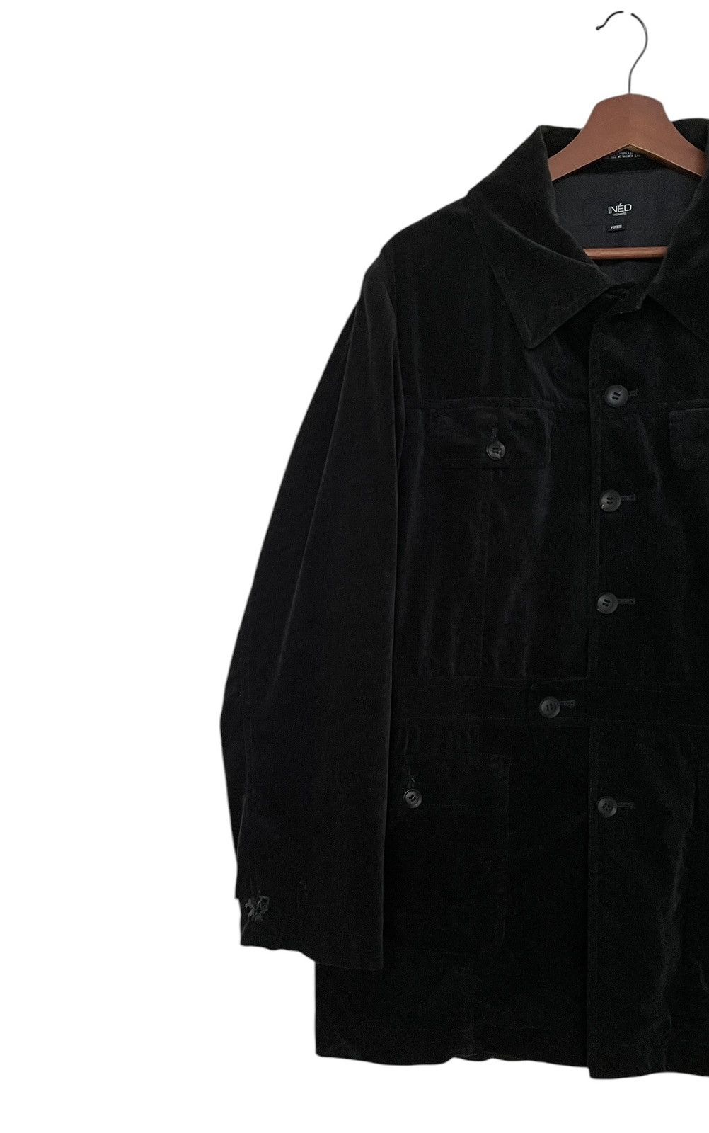 Japanese Brand × Vintage × Yohji Yamamoto Vintage Japanese Brand Yohji Yamamoto Ined Wool Parka 2000s Size US M / EU 48-50 / 2 - 3 Thumbnail